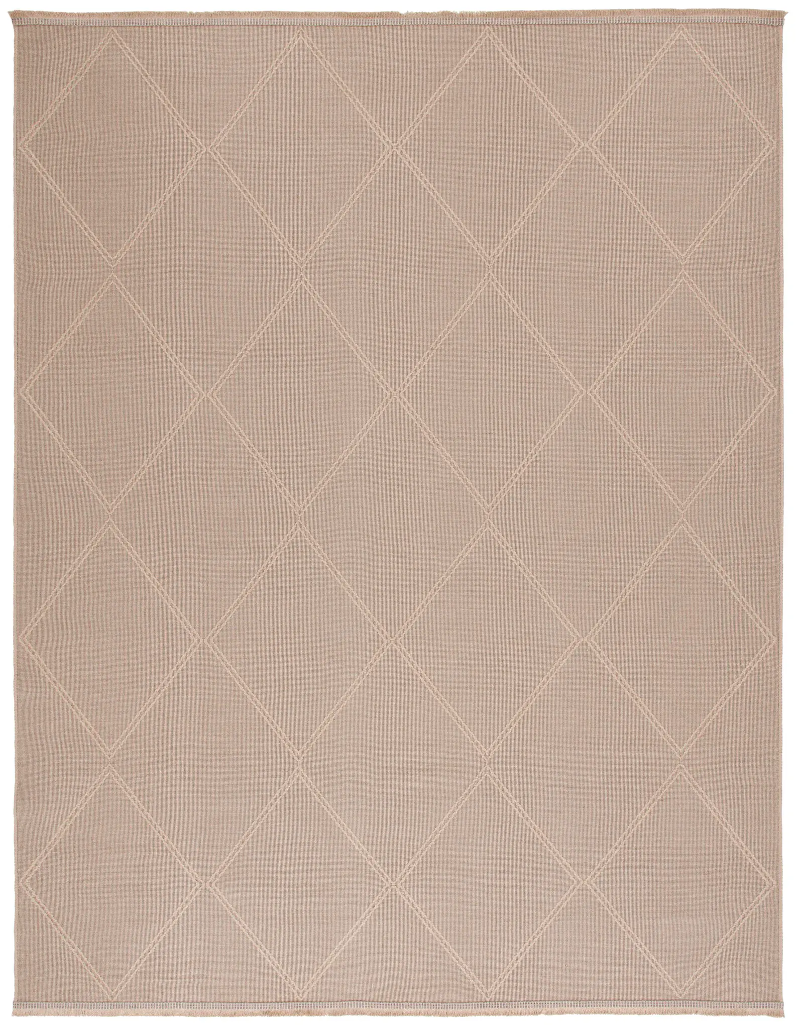 Aspect Diamond Lattice Jute Rug