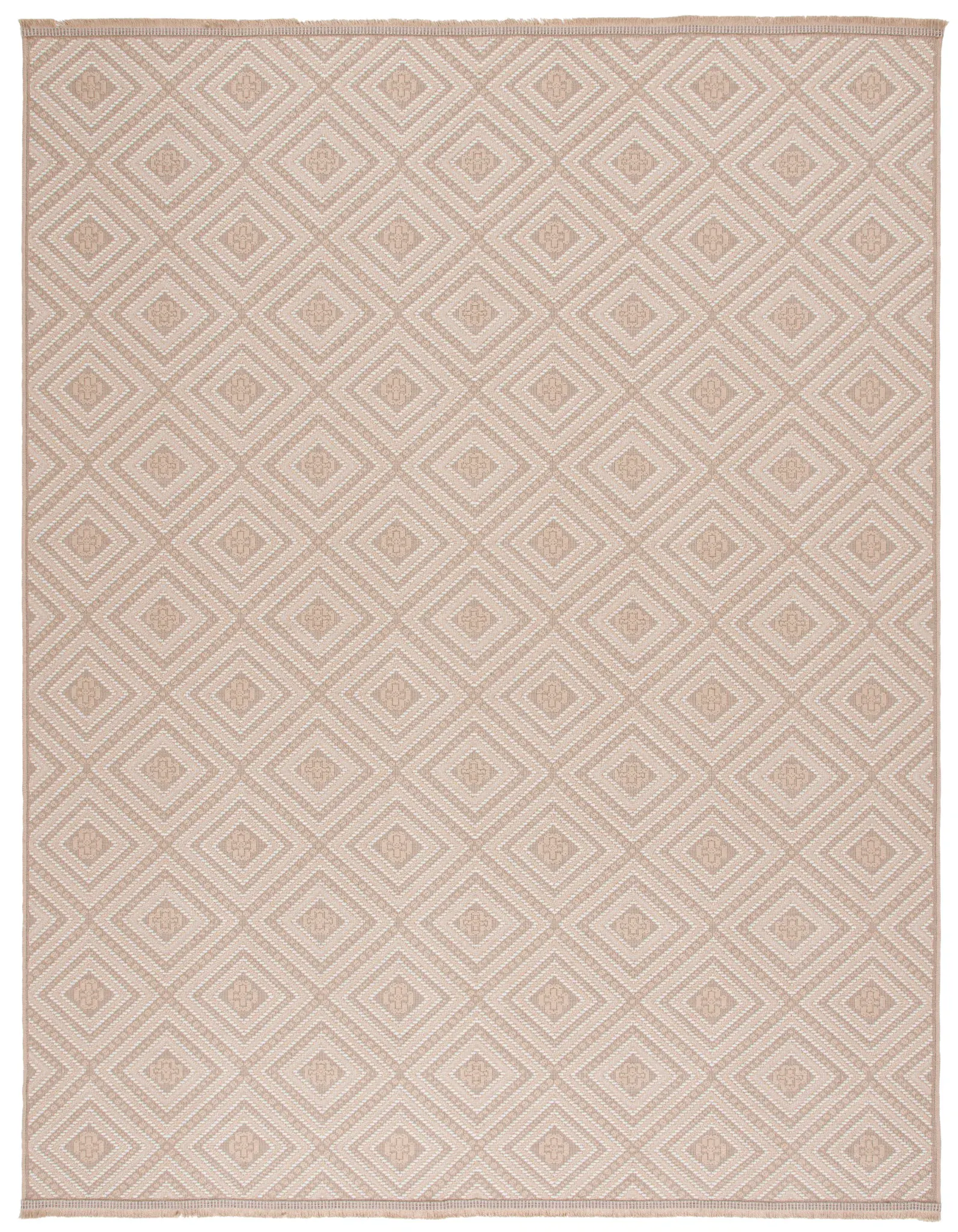 Aspect Diamond Grid Jute Rug