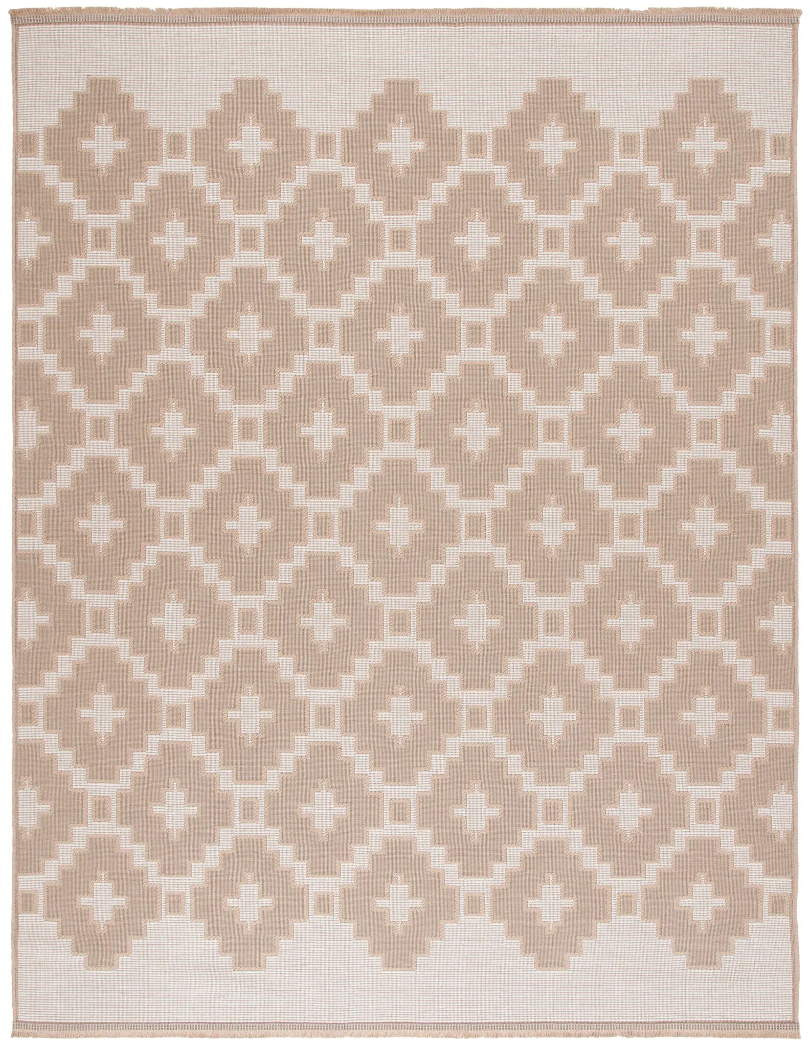 Aspect Stepped Diamond Jute Rug