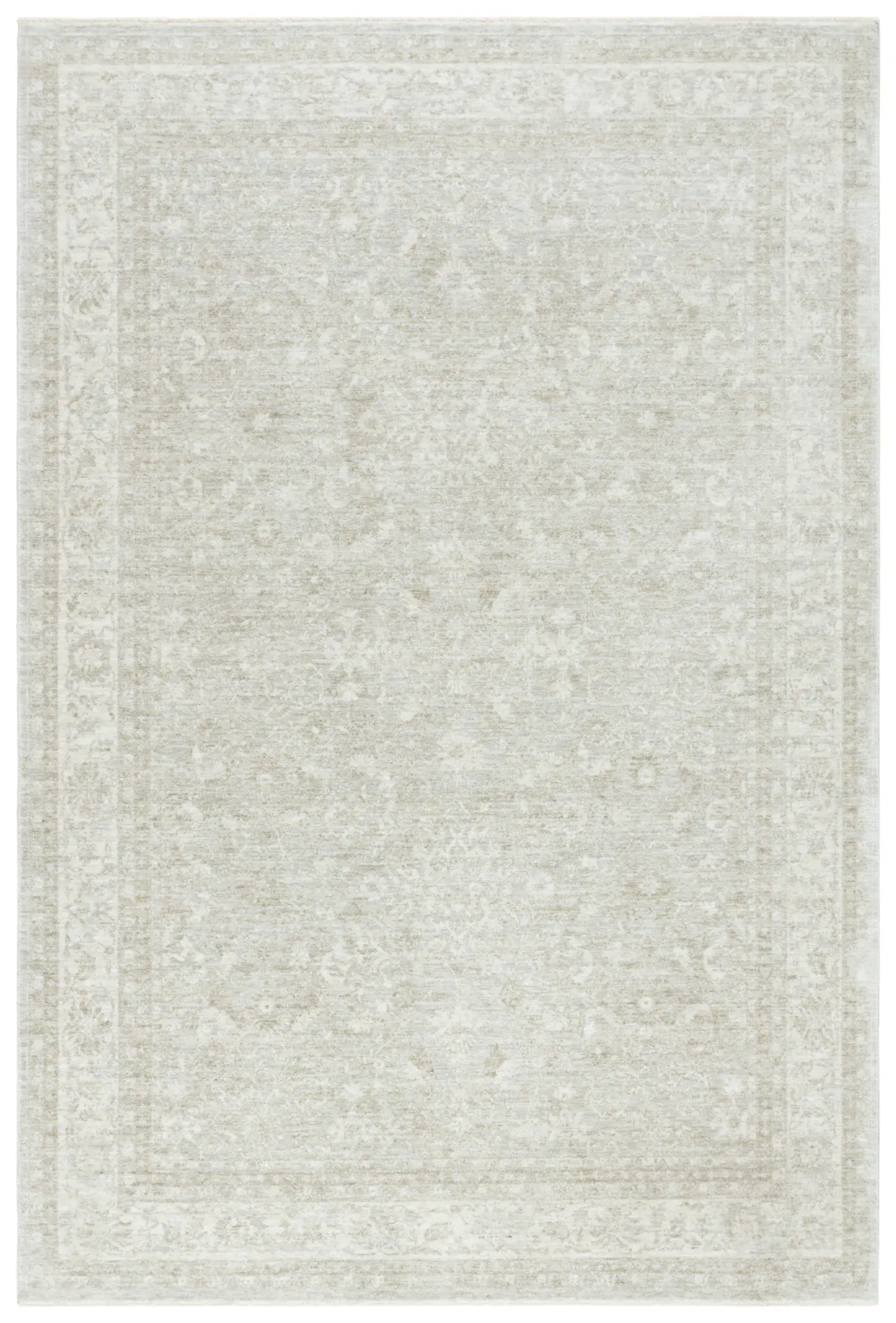 April Clara Distressed Floral Rug