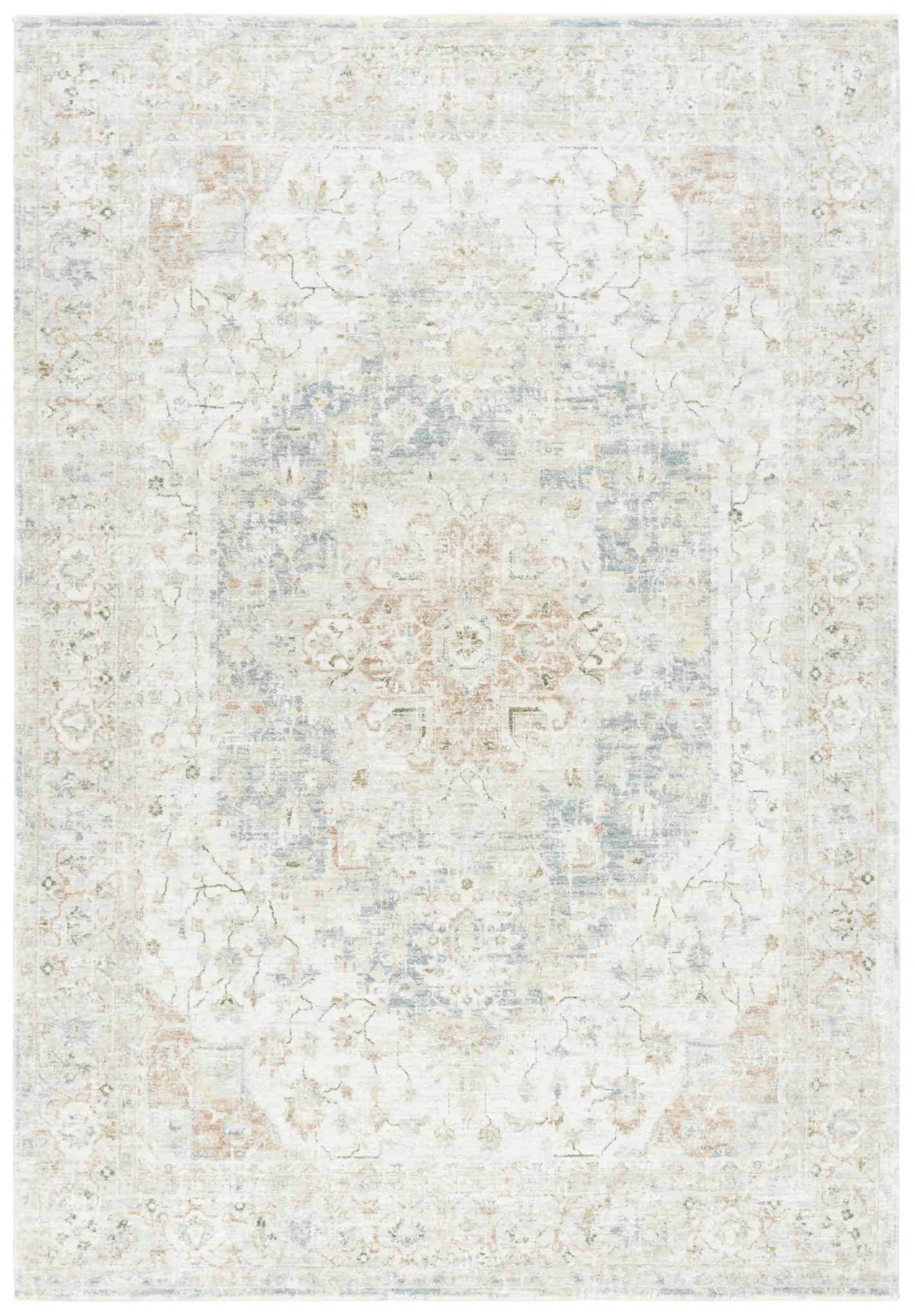 April Distressed Medallion Rug