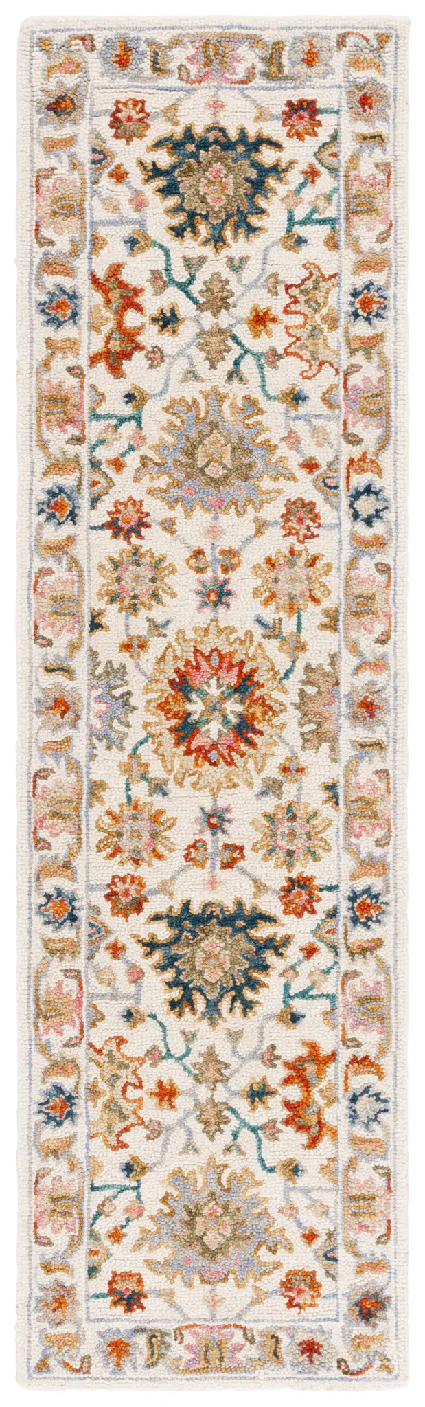 Aspen Traditional Palmette Hand-Tufted Wool Rug