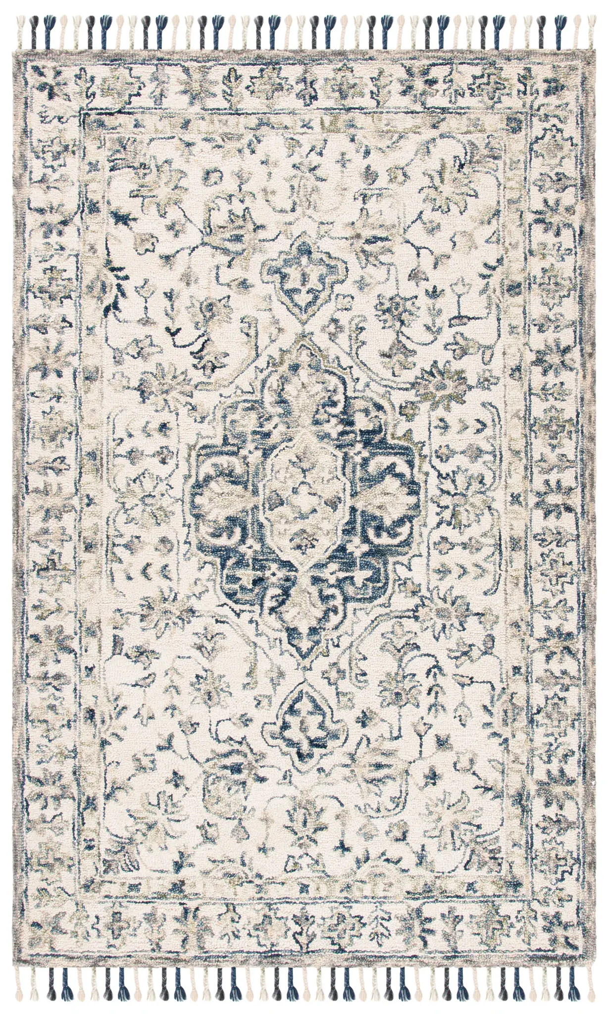 Aspen Persian Medallion Hand-Tufted Wool Rug