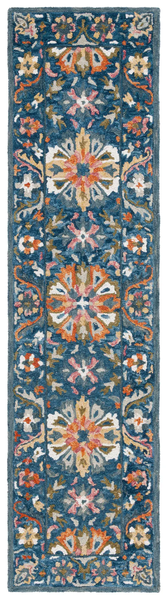 Aspen Square Floral Hand-Tufted Wool Rug