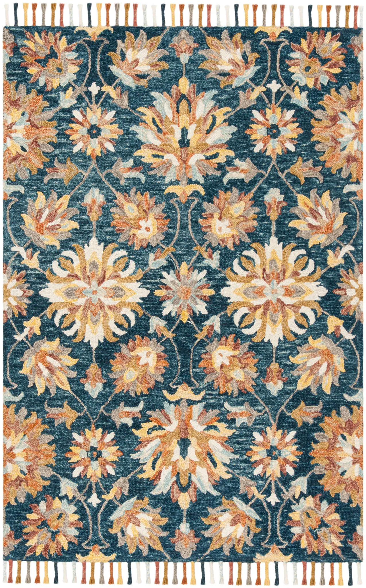 Aspen Allover Floral Hand-Tufted Wool Rug