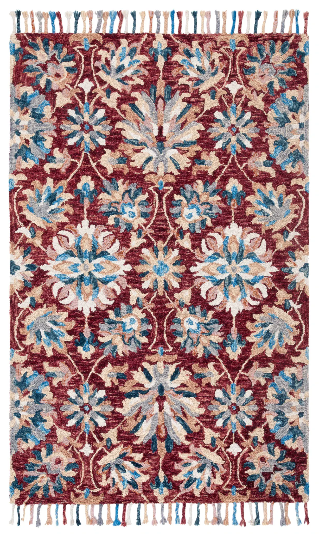 Aspen Allover Floral Hand-Tufted Wool Rug