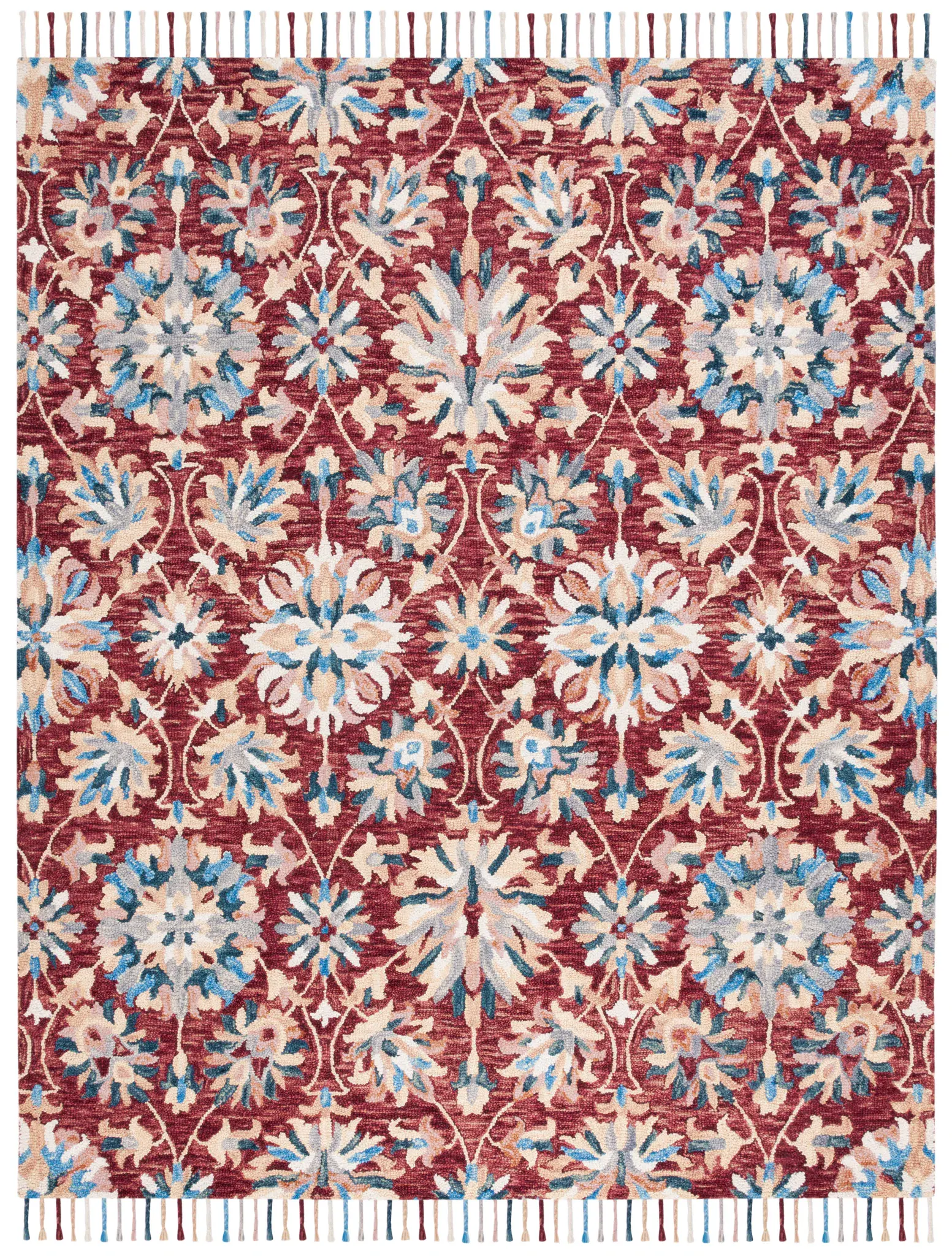 Aspen Allover Floral Hand-Tufted Wool Rug