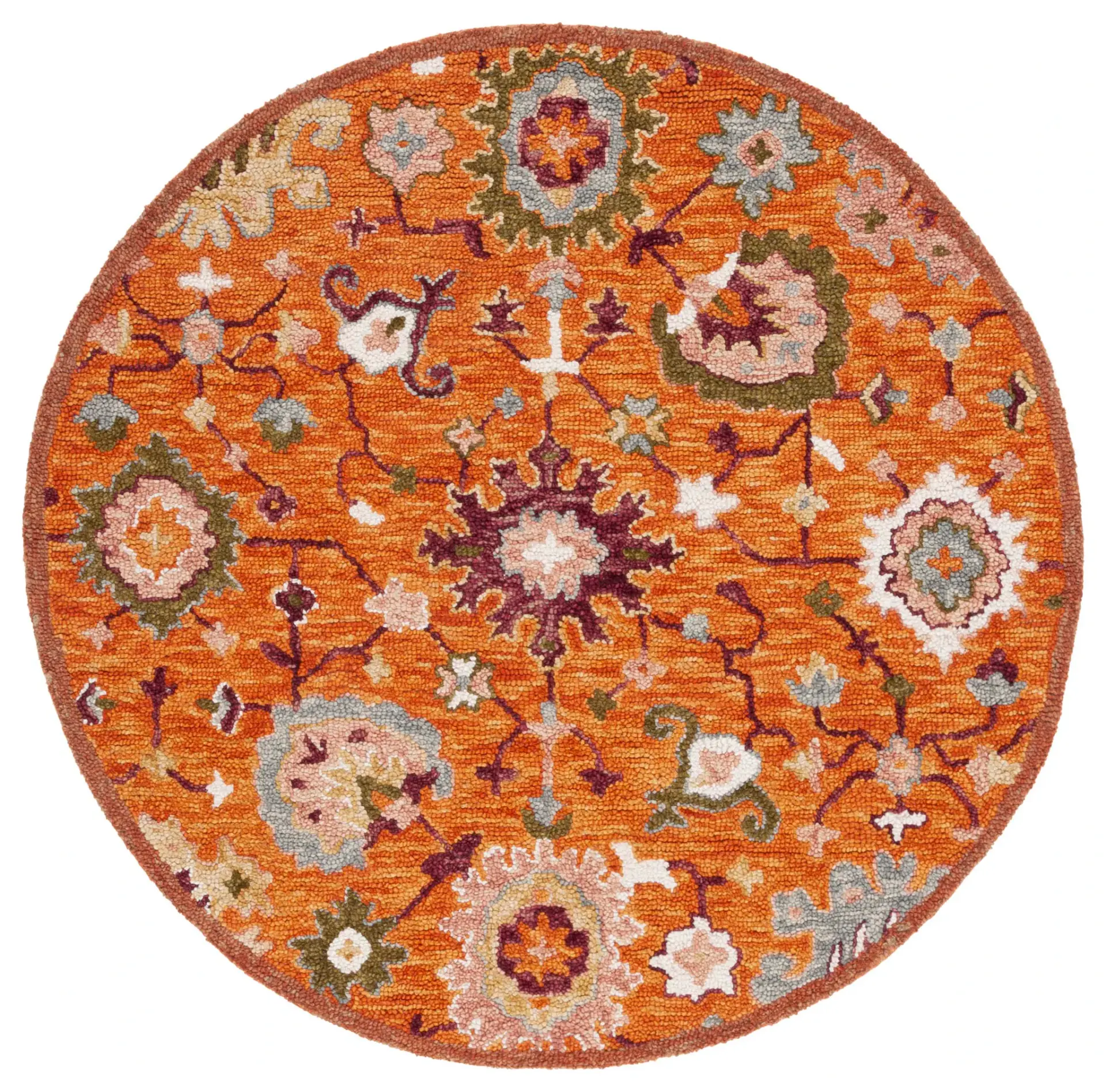 Aspen Floral Hand-Tufted Wool Rug