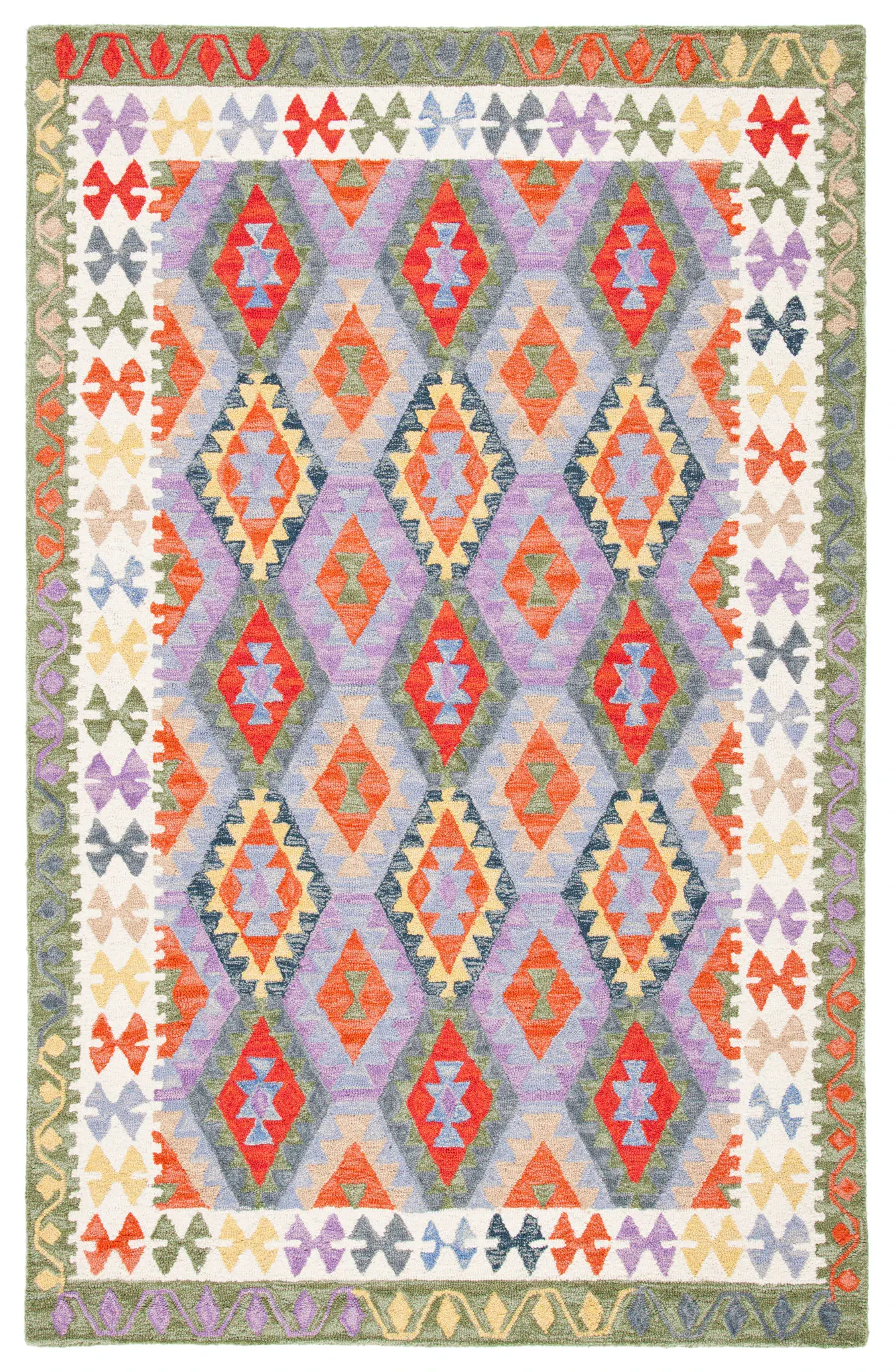 Aspen Tribal Medallions Hand-Tufted Wool Rug