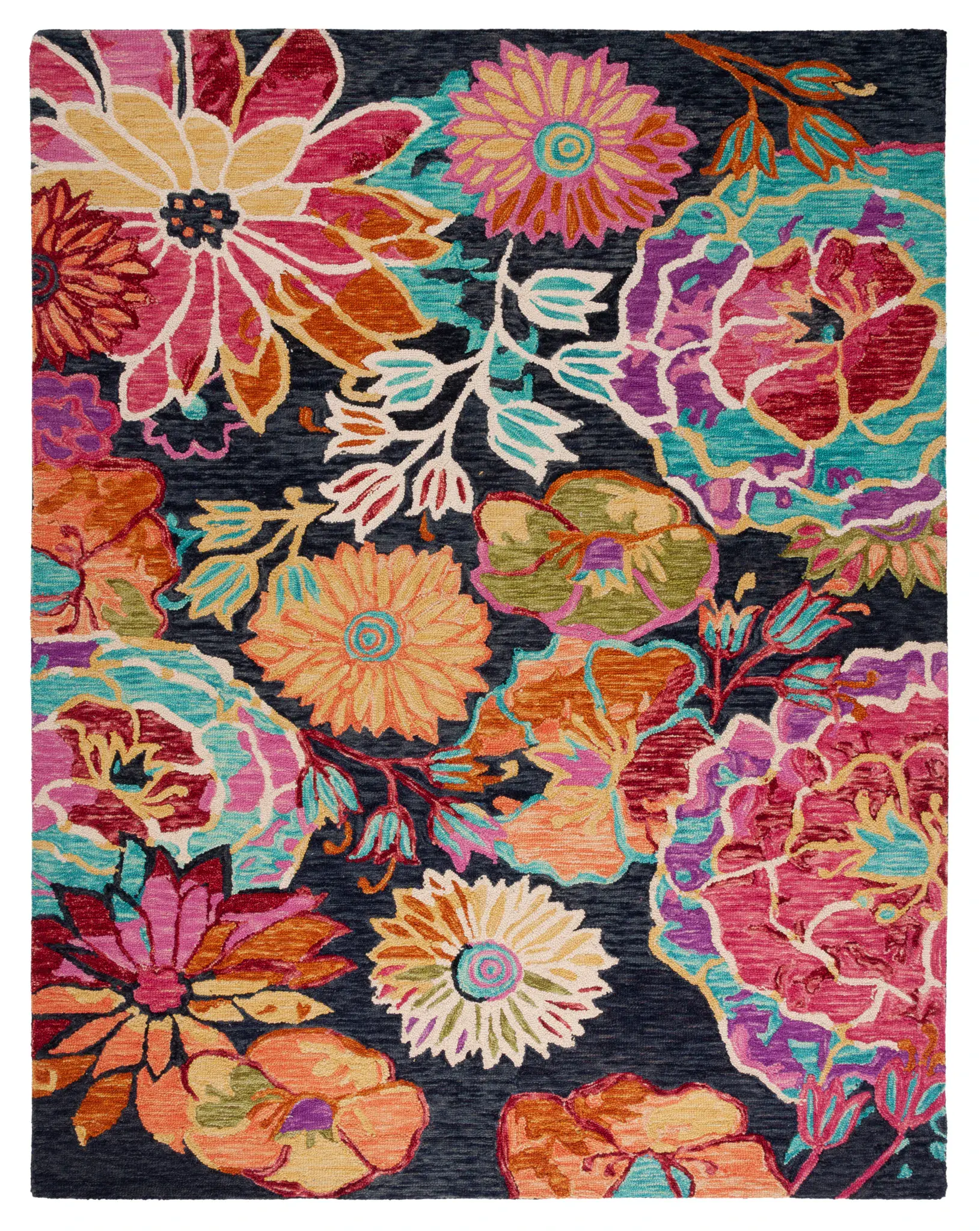 Aspen Oversized Floral Hand-Tufted Wool Rug