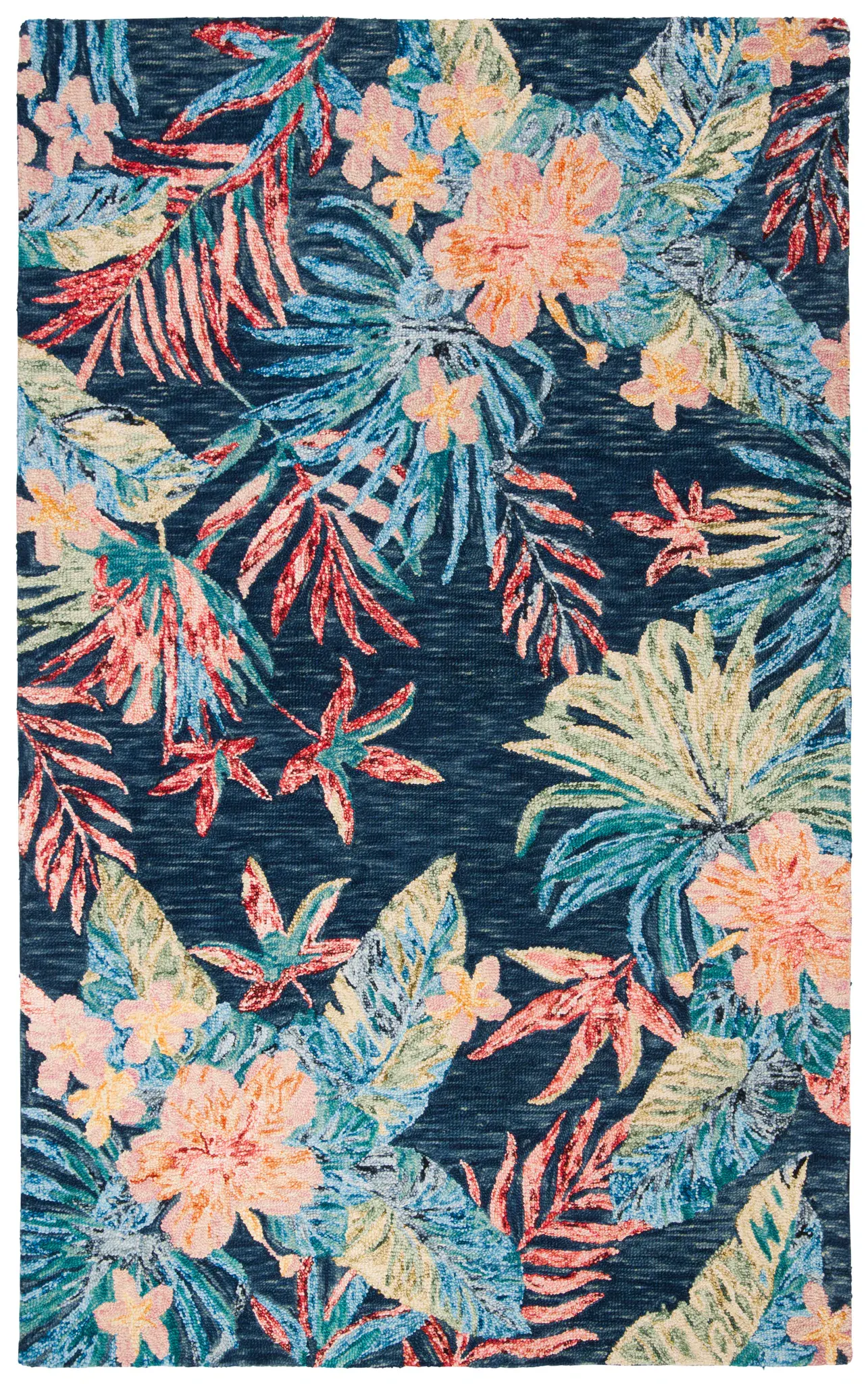 Aspen Tropical Floral Hand-Tufted Wool Rug