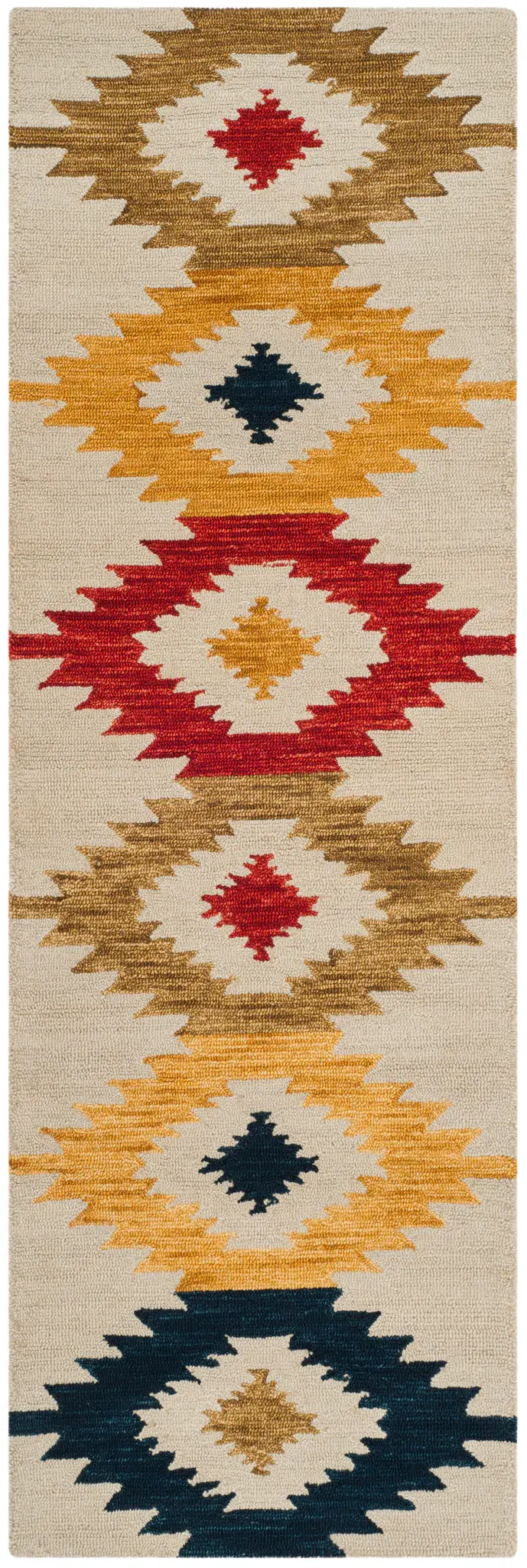 Aspen Southwestern Diamond Hand-Tufted Wool Rug