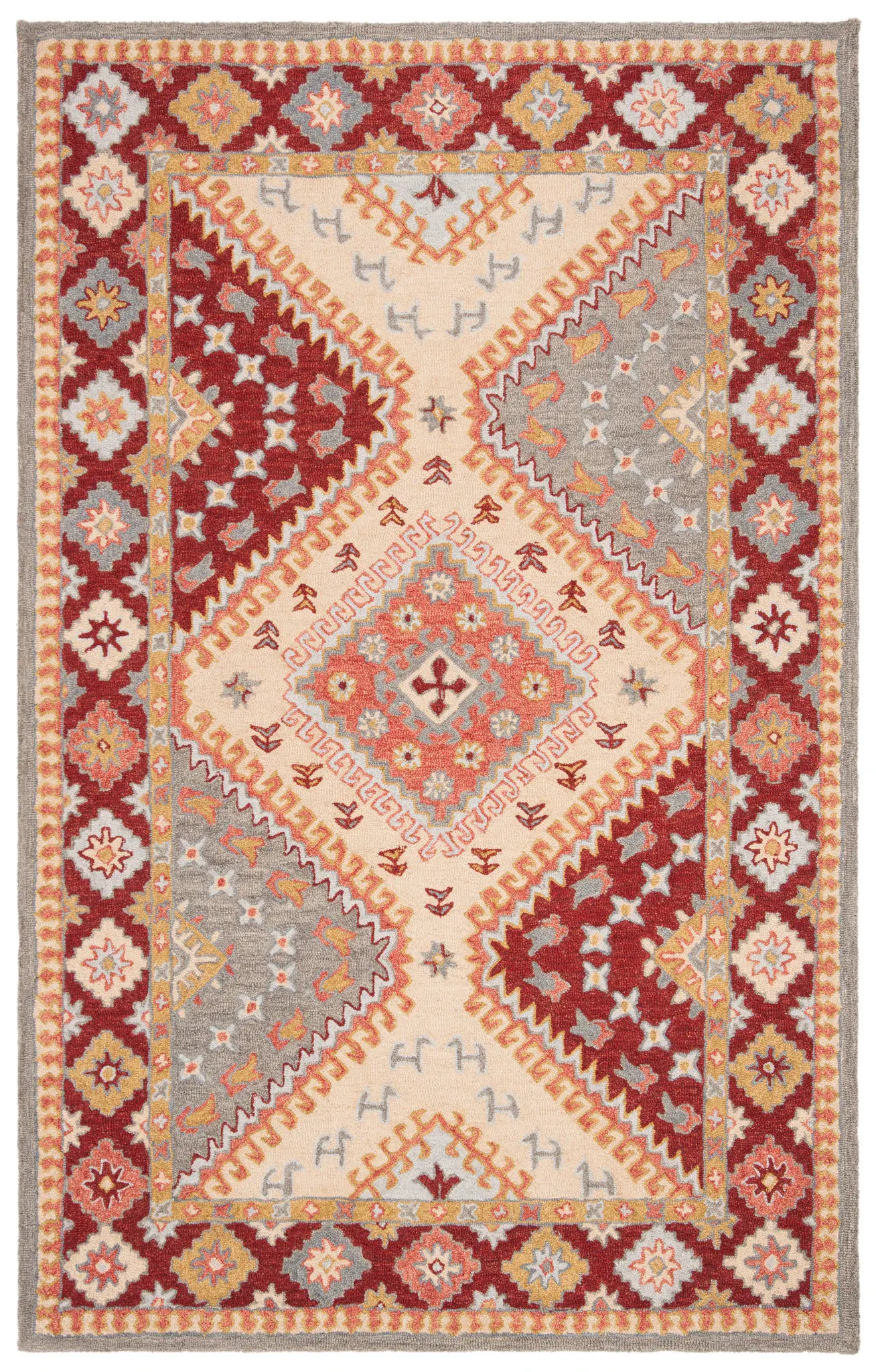 Aspen Tribal Kilim Hand-Tufted Wool Rug