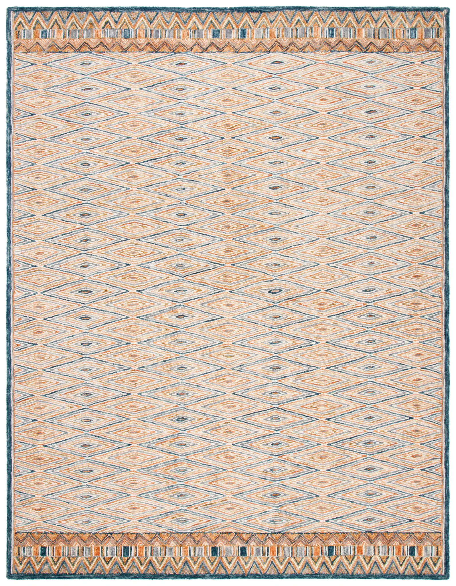 Aspen Diamond Chevron Hand-Tufted Wool Rug