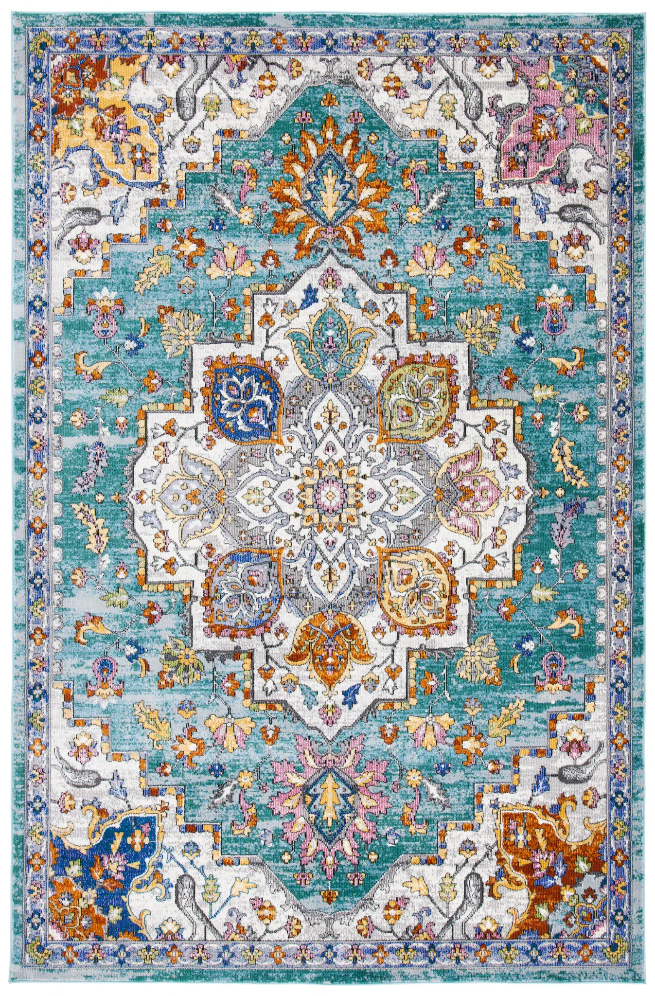 Aria Floral Medallion Rug