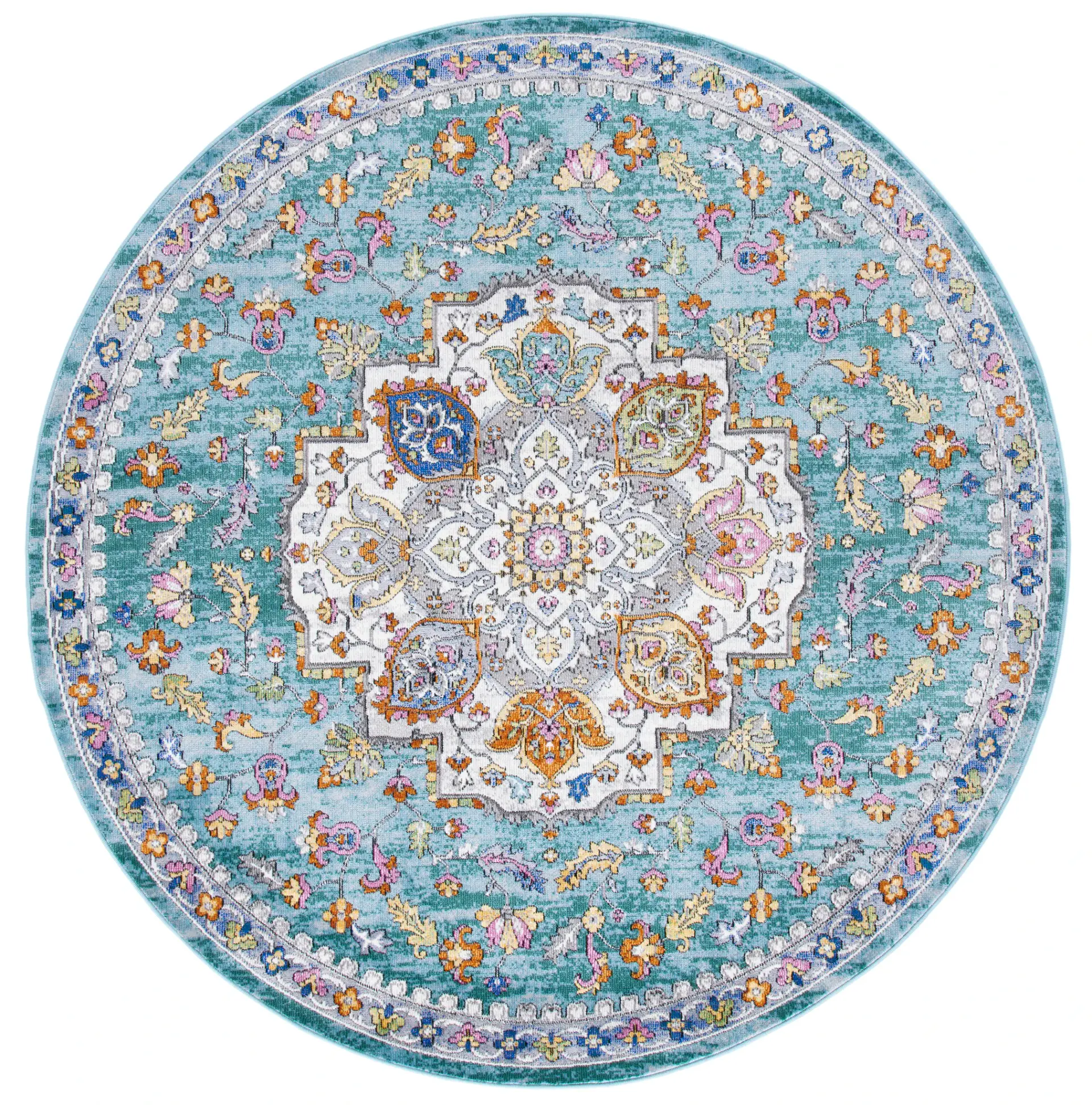 Aria Floral Medallion Rug