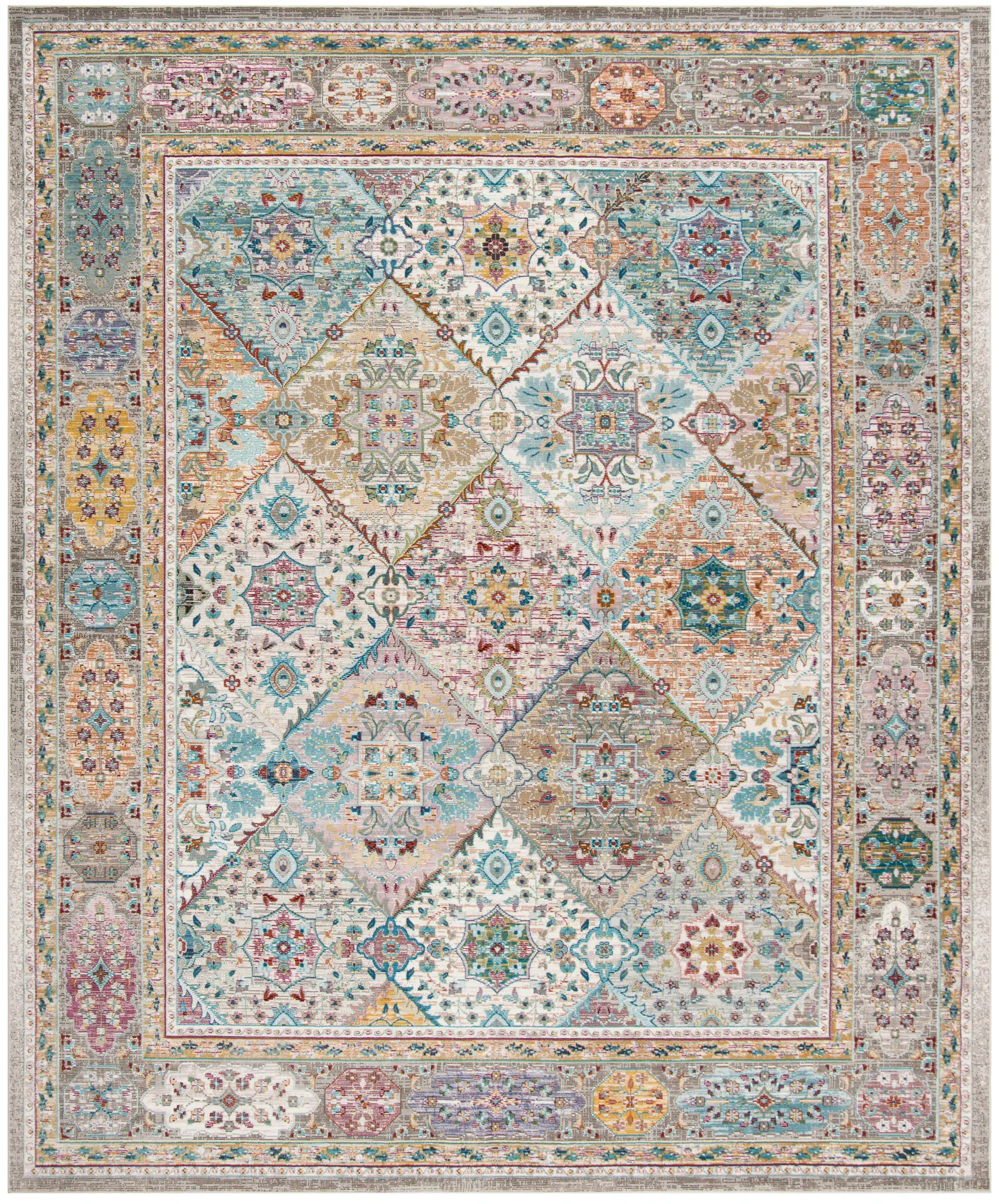 Aria Tile Patchwork Rug