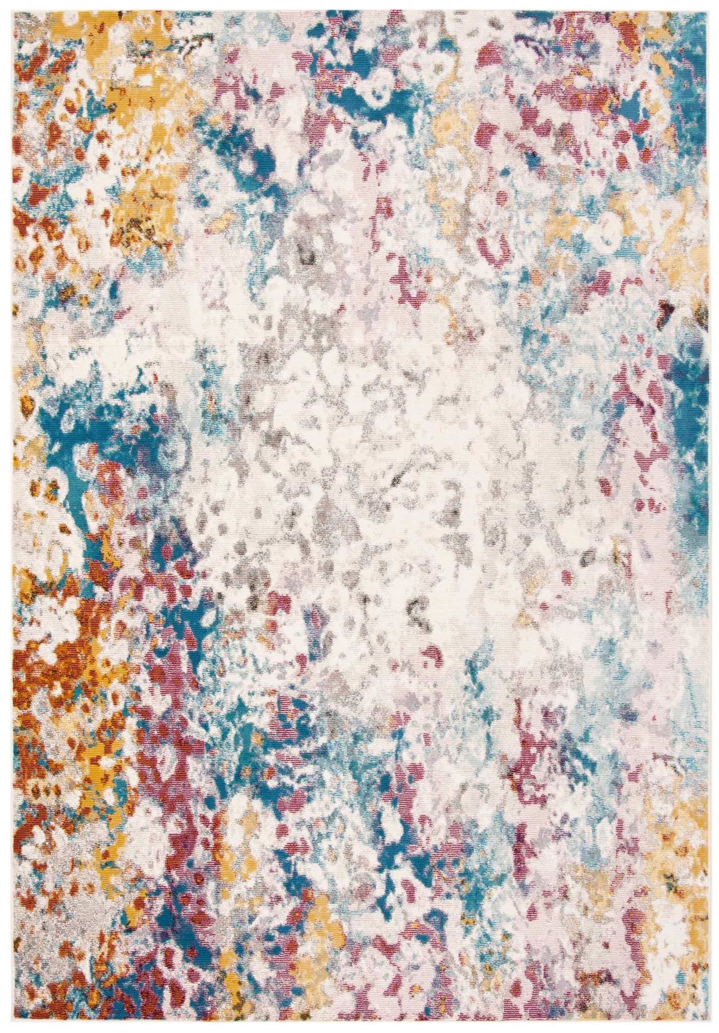 Aria Abstract Splatter Rug