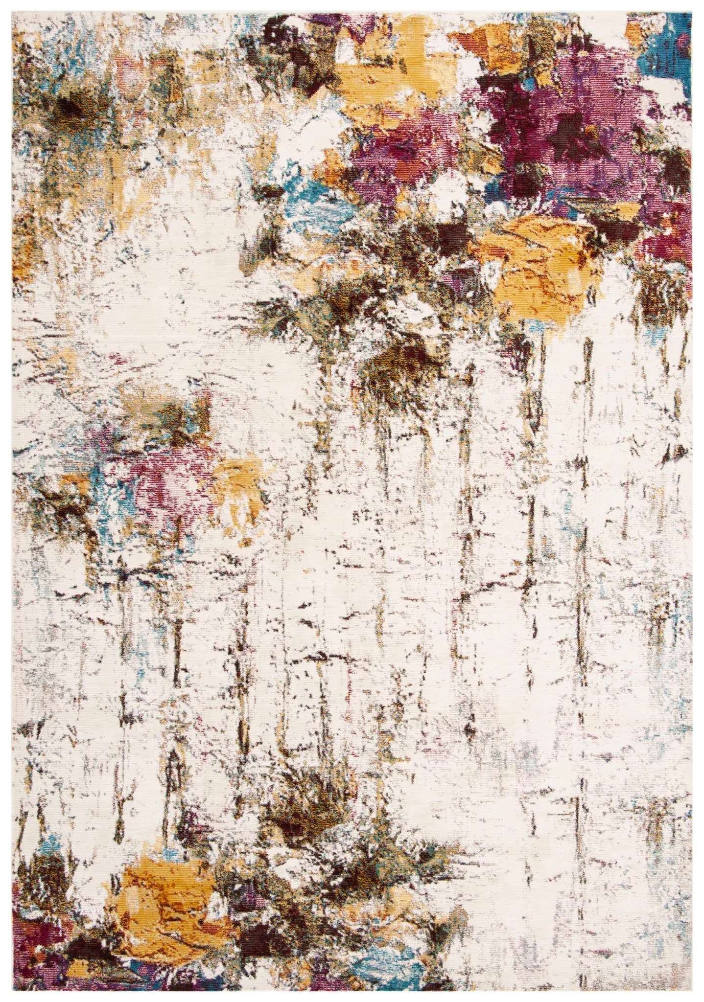 Aria Painterly Abstract Rug