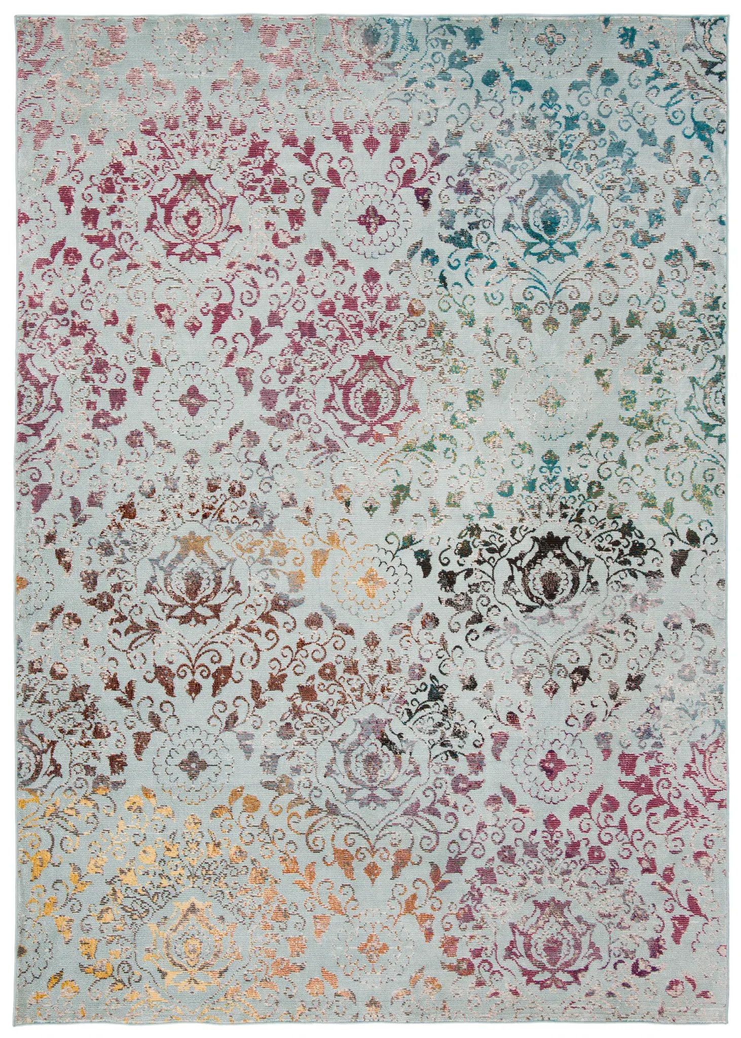 Aria Damask Medallion Rug