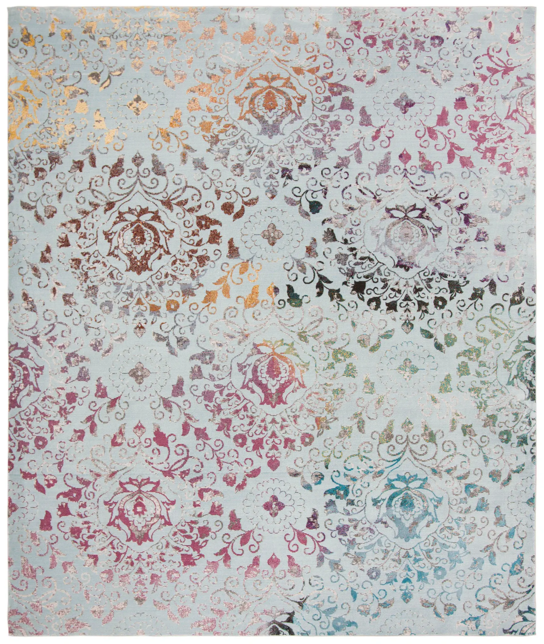 Aria Damask Medallion Rug