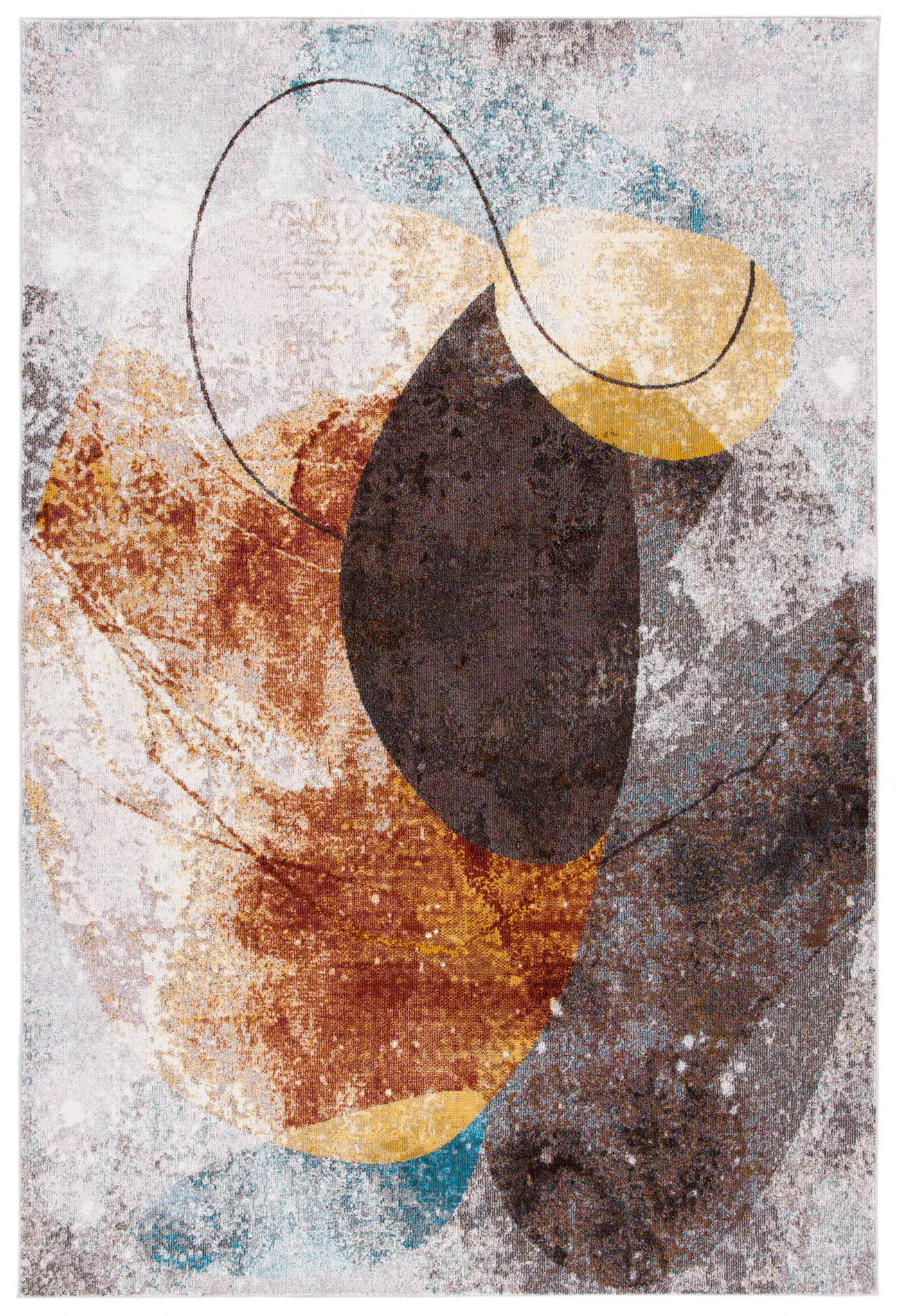 Aria Abstract Shapes Rug