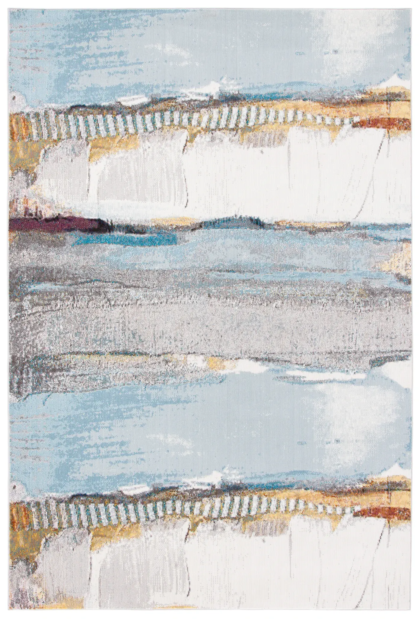 Aria Abstract Stripe Rug