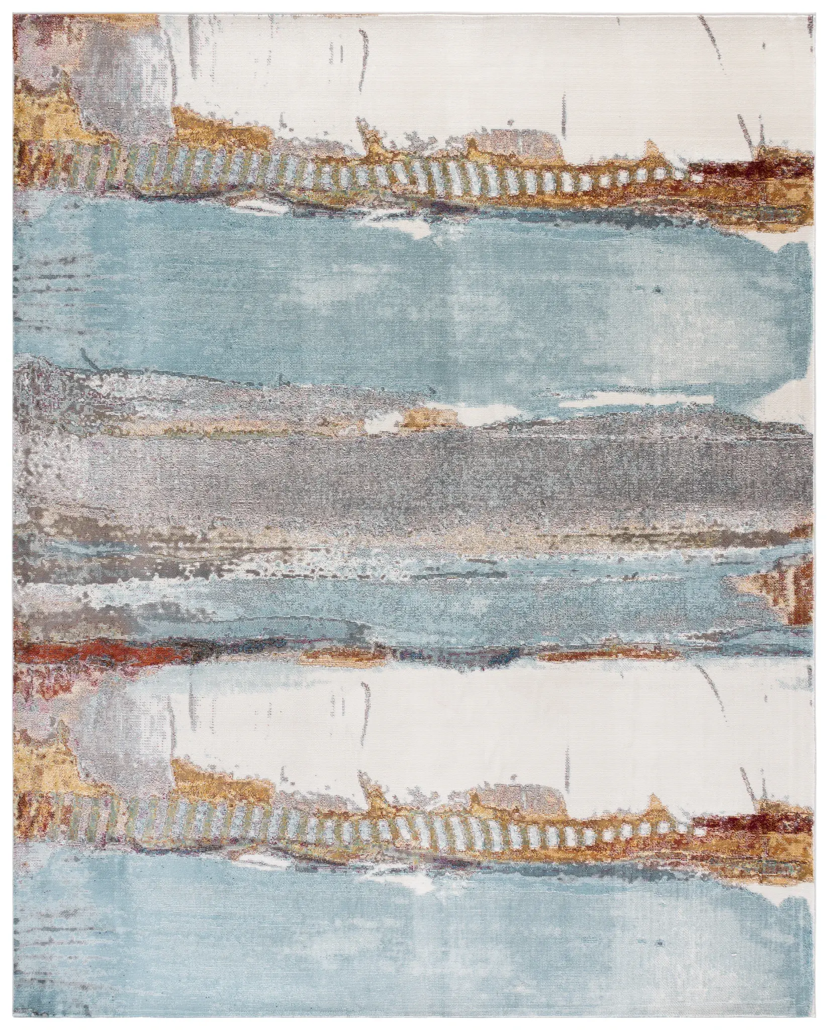 Aria Abstract Stripe Rug