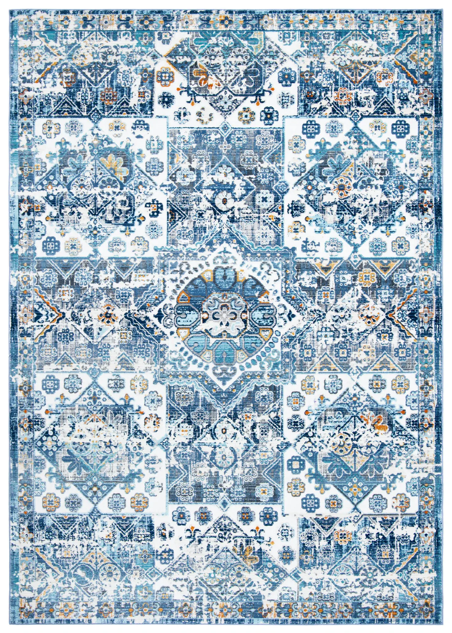 Aria Medallion Patchwork Rug