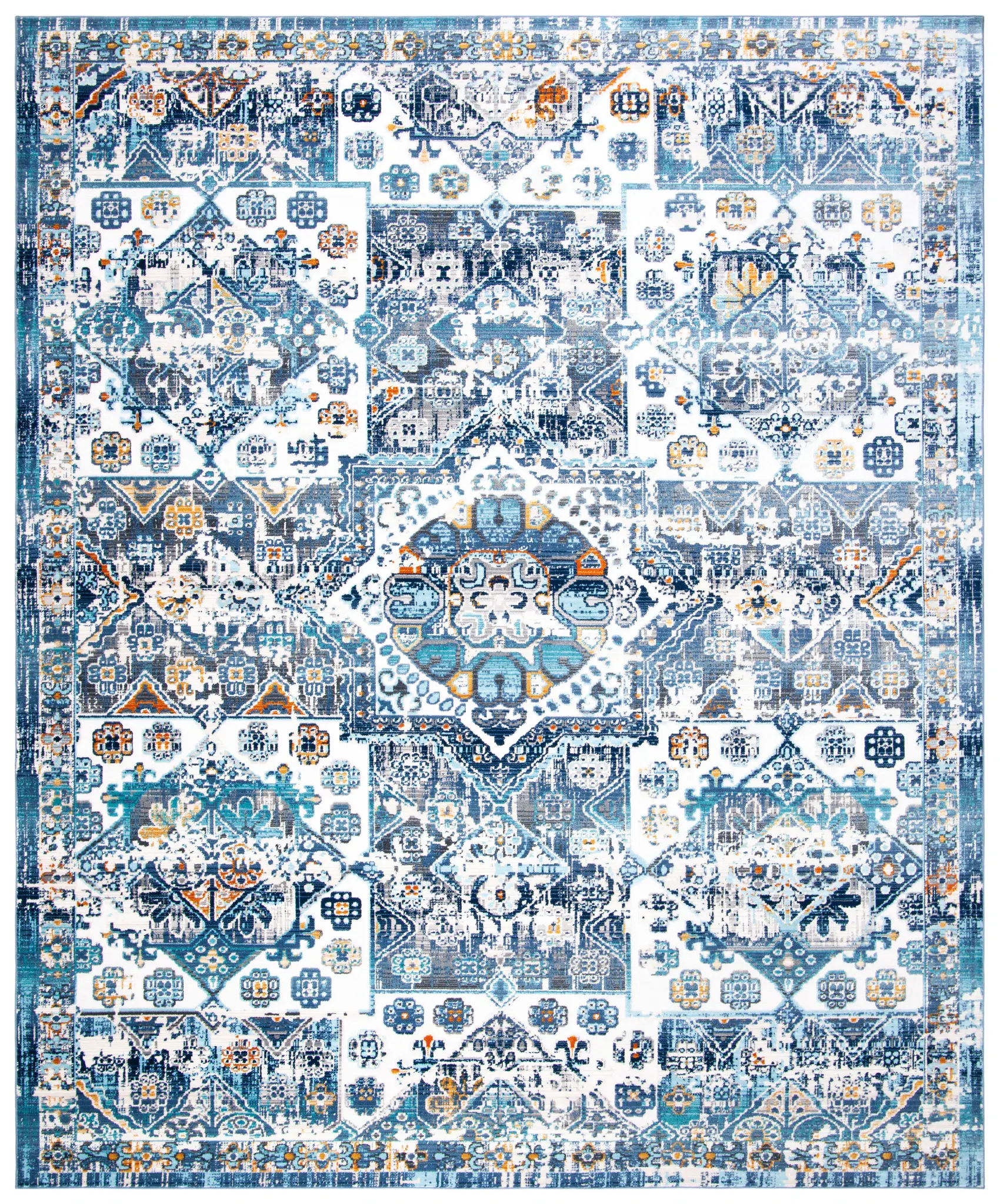 Aria Medallion Patchwork Rug