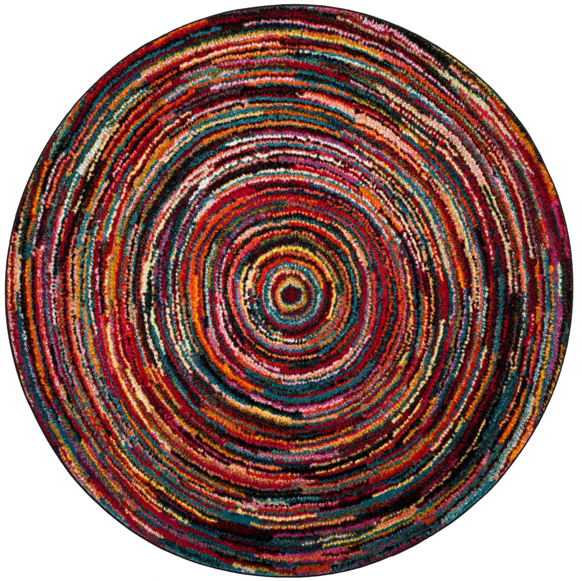 Aruba Concentric Rings Rug