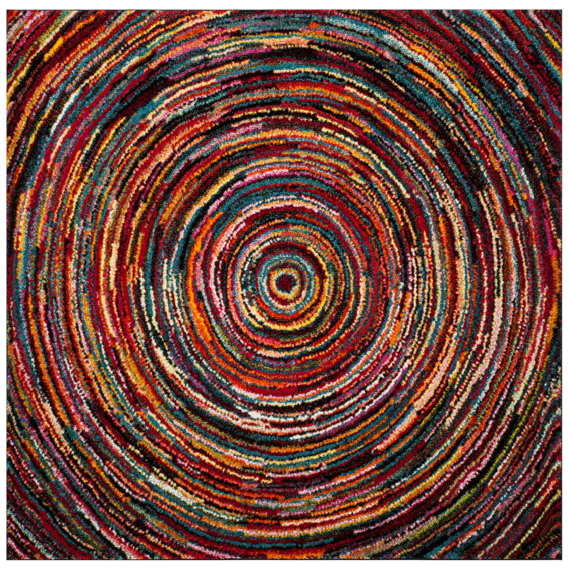 Aruba Concentric Rings Rug