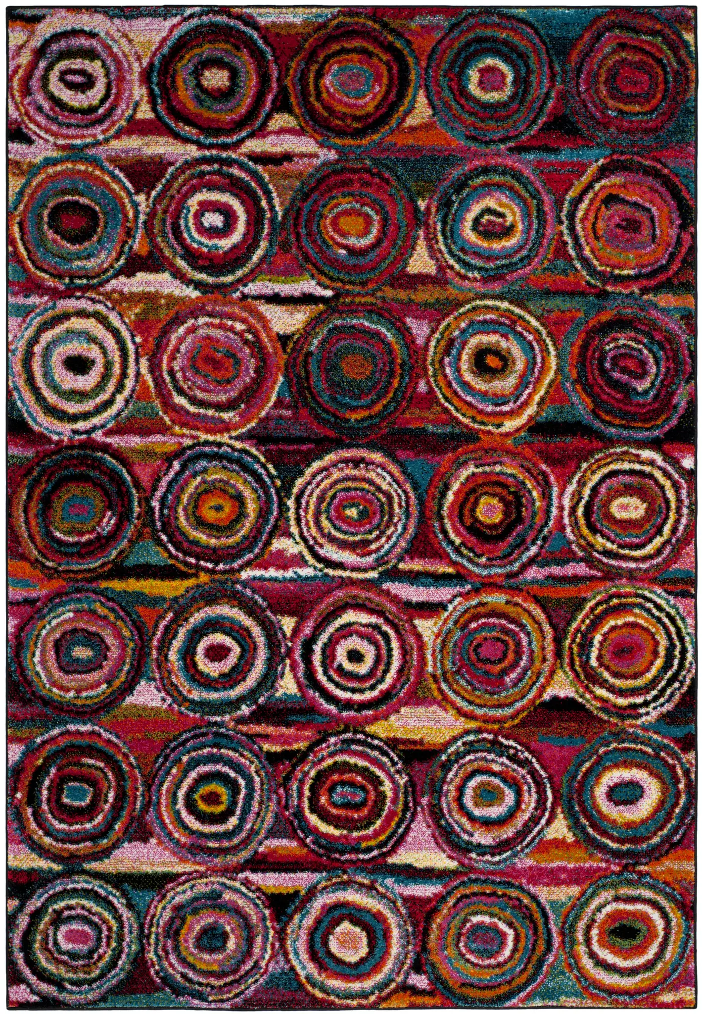 Aruba Concentric Circles Rug