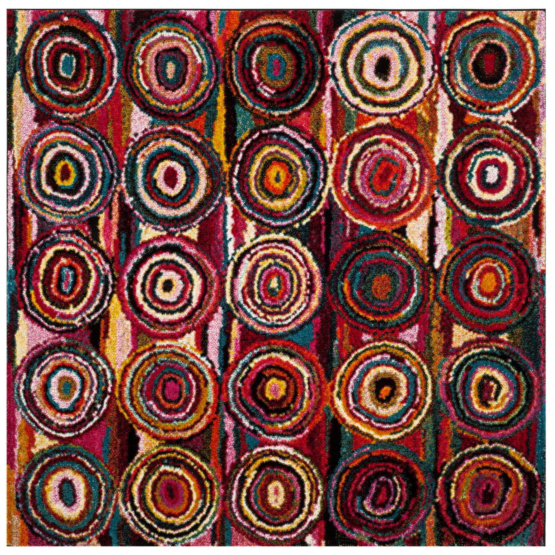 Aruba Concentric Circles Rug
