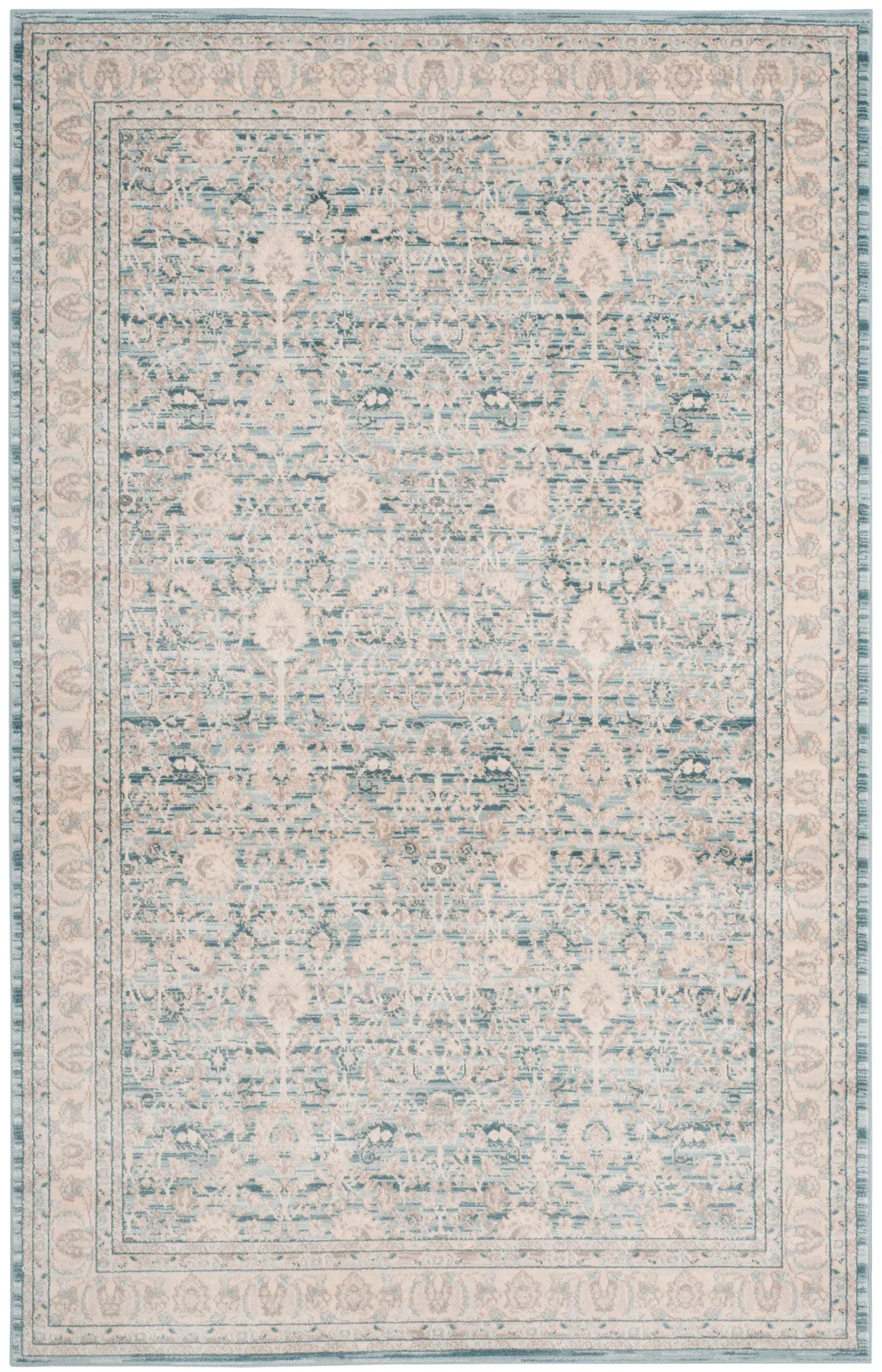 Archive Palmette Border Rug