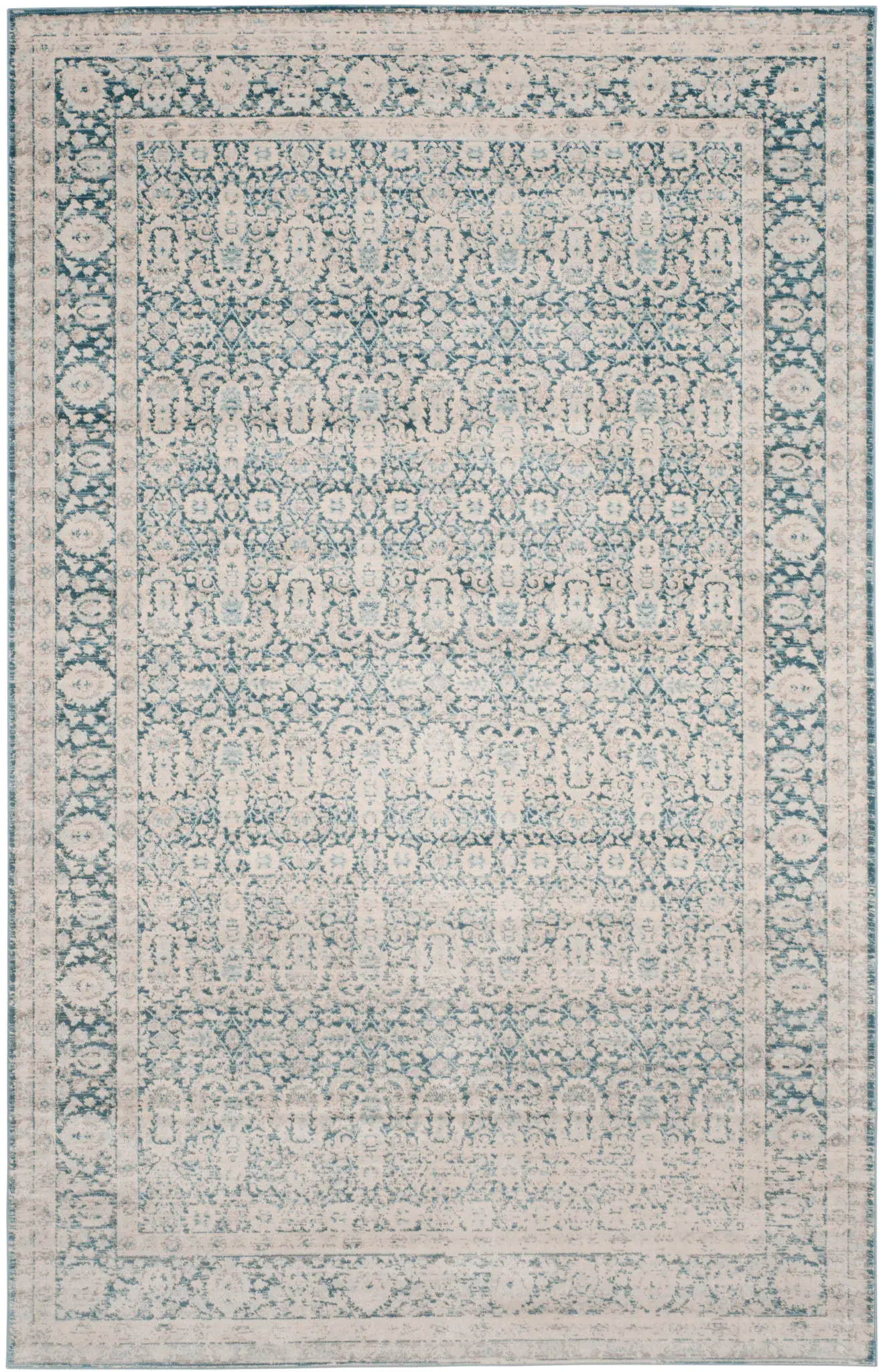 Archive Bordered Floral Rug