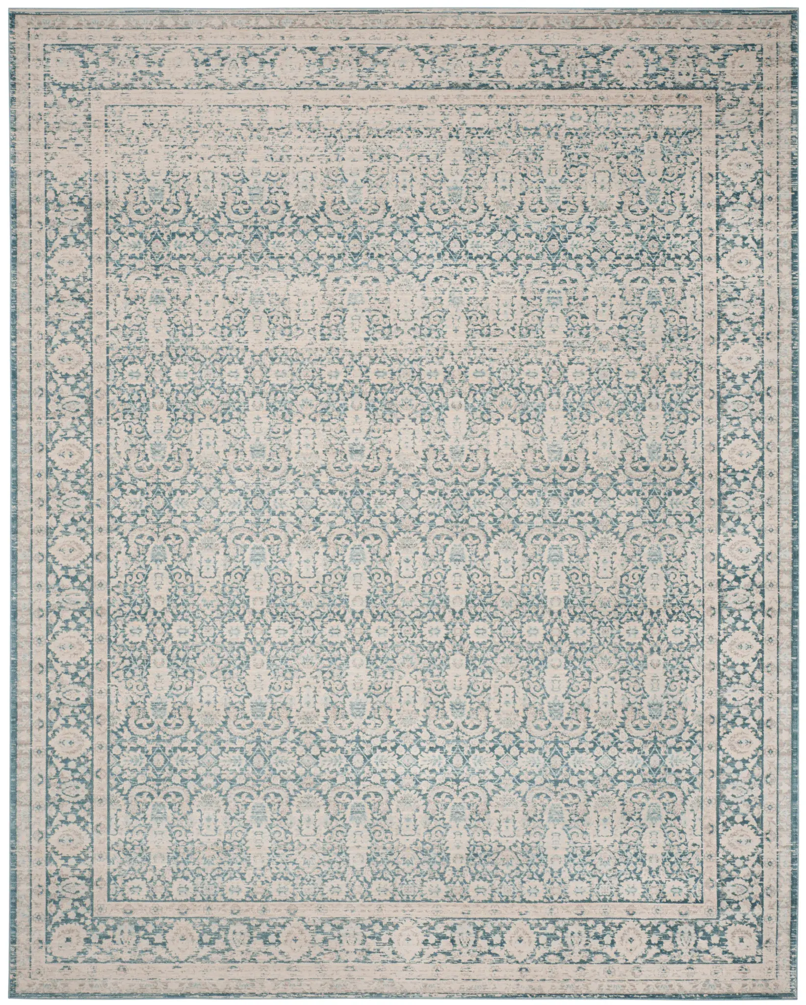 Archive Bordered Floral Rug
