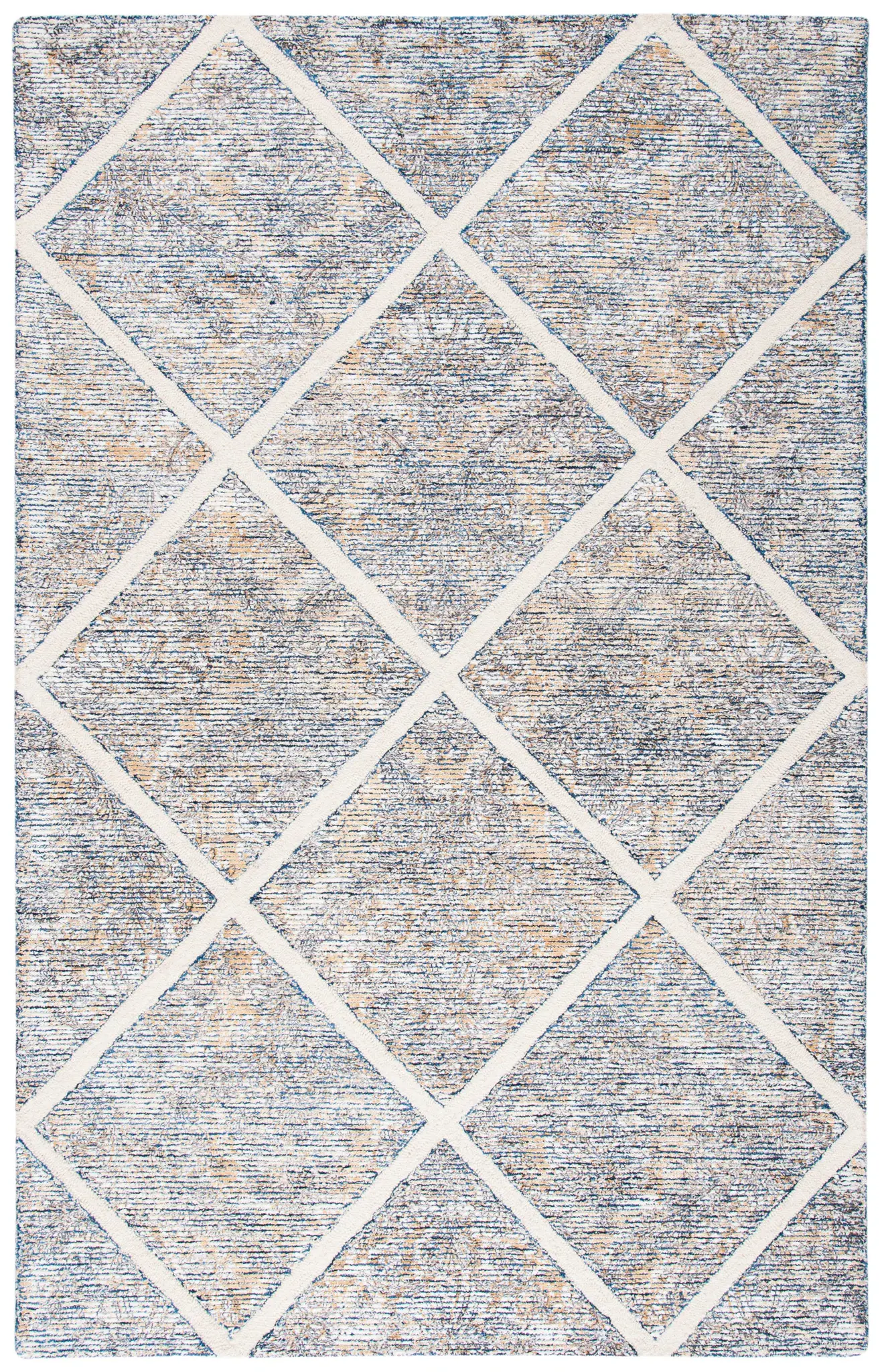 Artistry Damask Trellis Hand-Tufted Rug