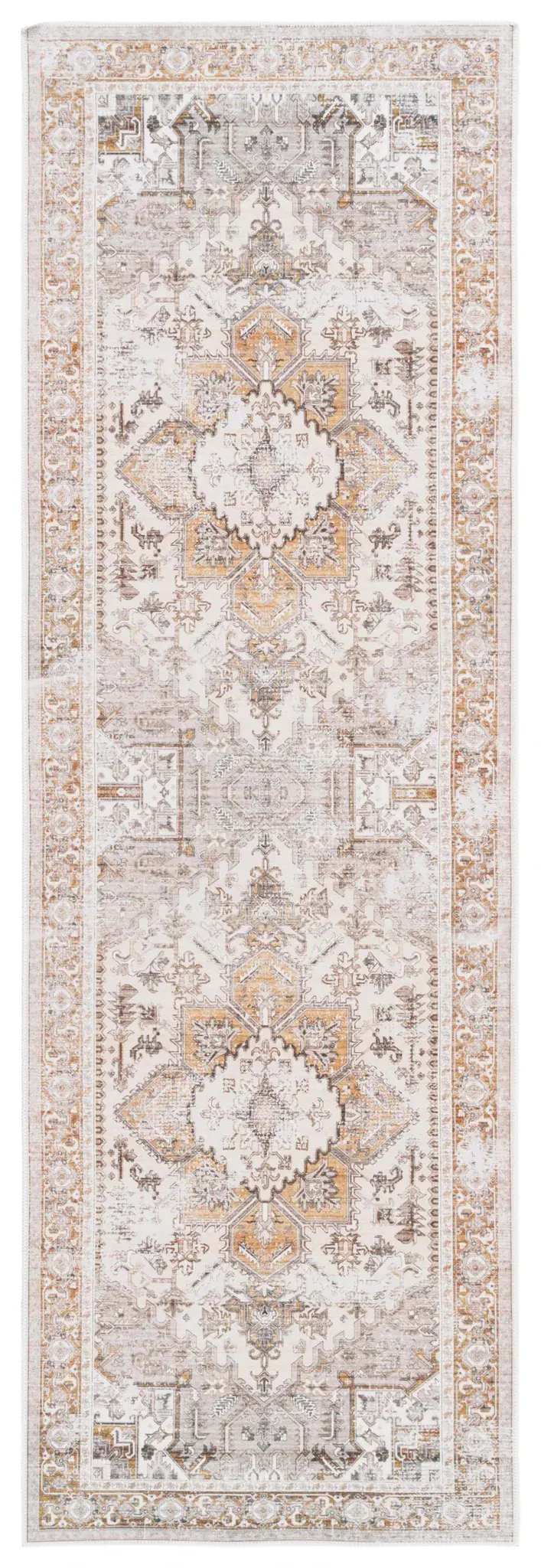 Arizona Tribal Hooked Medallion Washable Rug