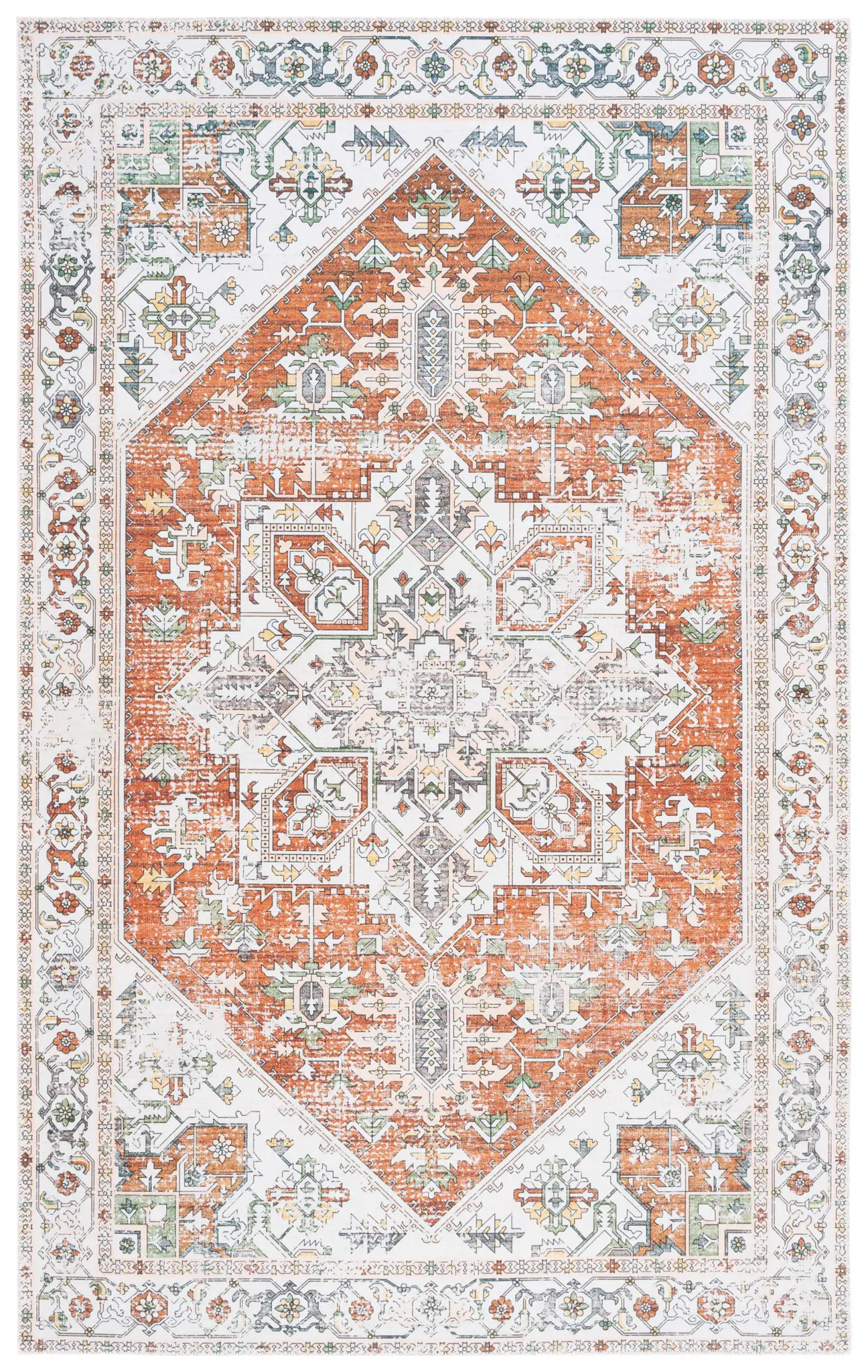 Arizona Tribal Medallion Washable Rug