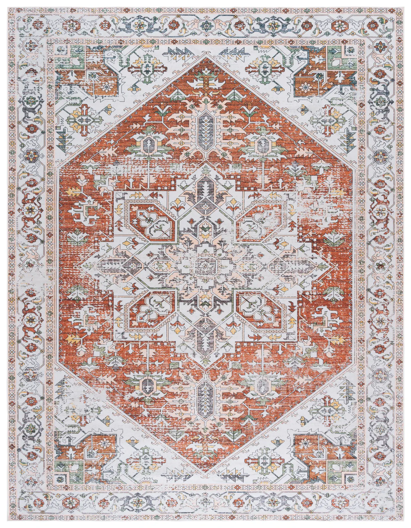 Arizona Tribal Medallion Washable Rug