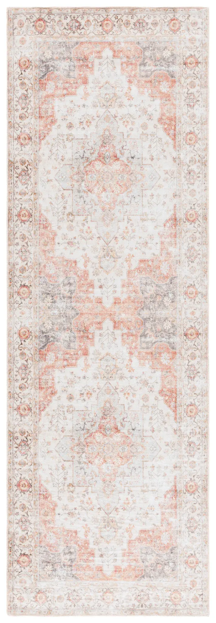 Arizona Layered Medallion Washable Rug