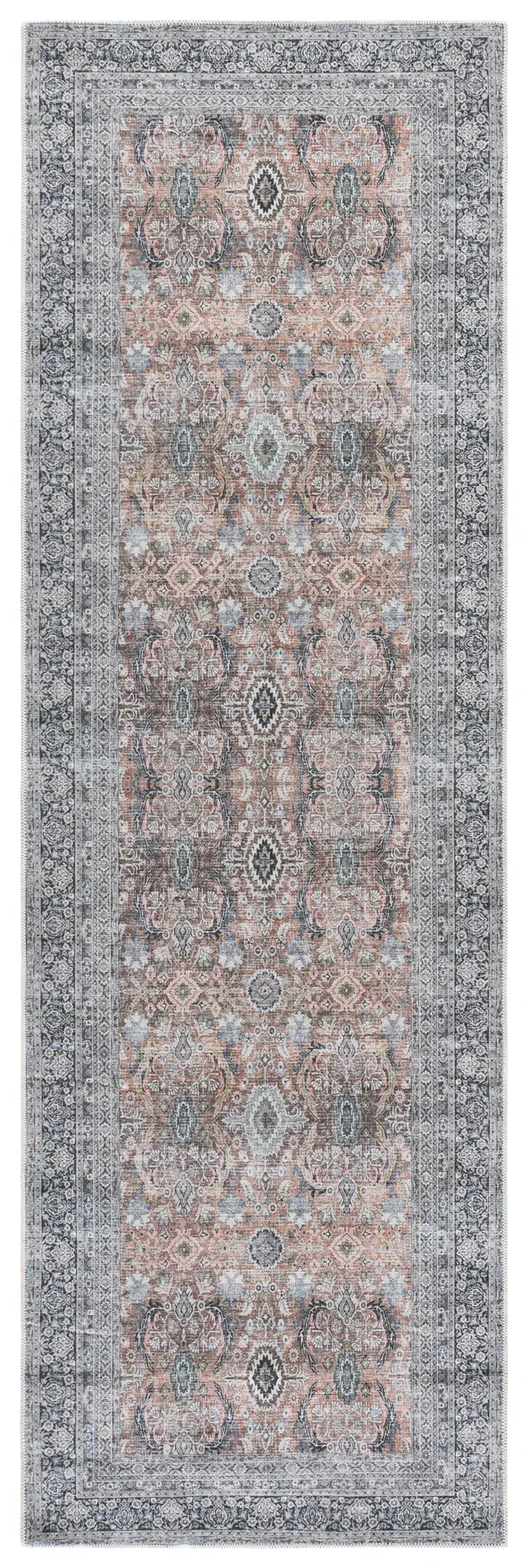 Arizona Allover Tribal Medallions Washable Rug