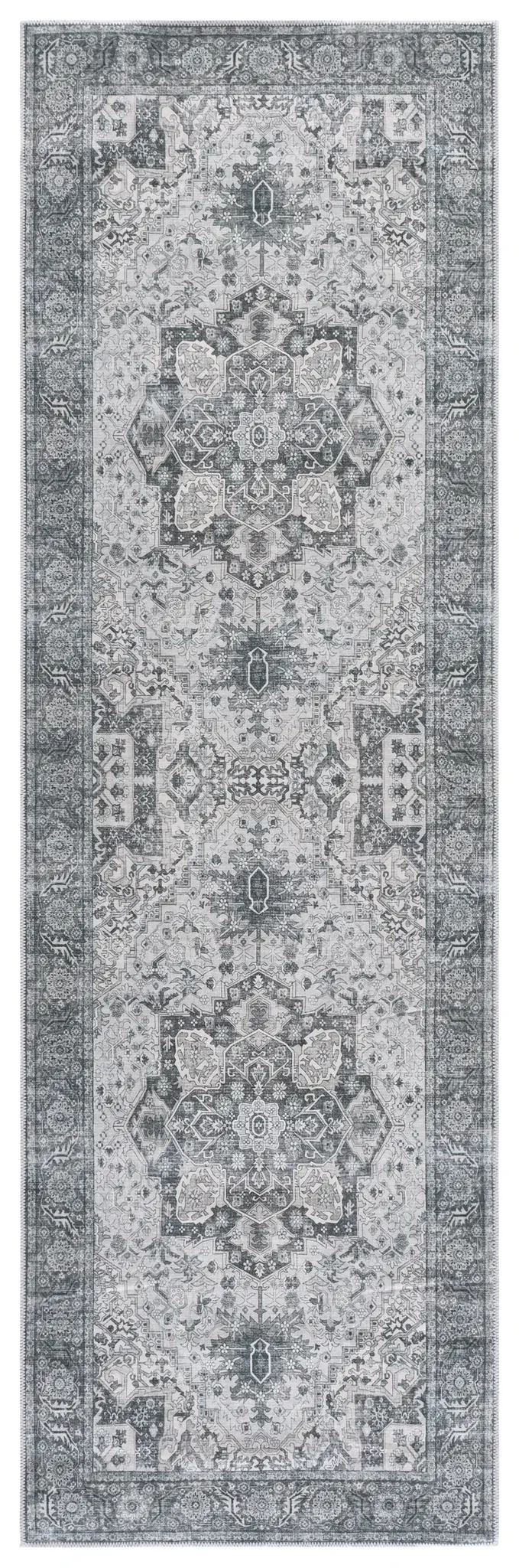 Arizona Traditional Pendant Medallion Washable Rug