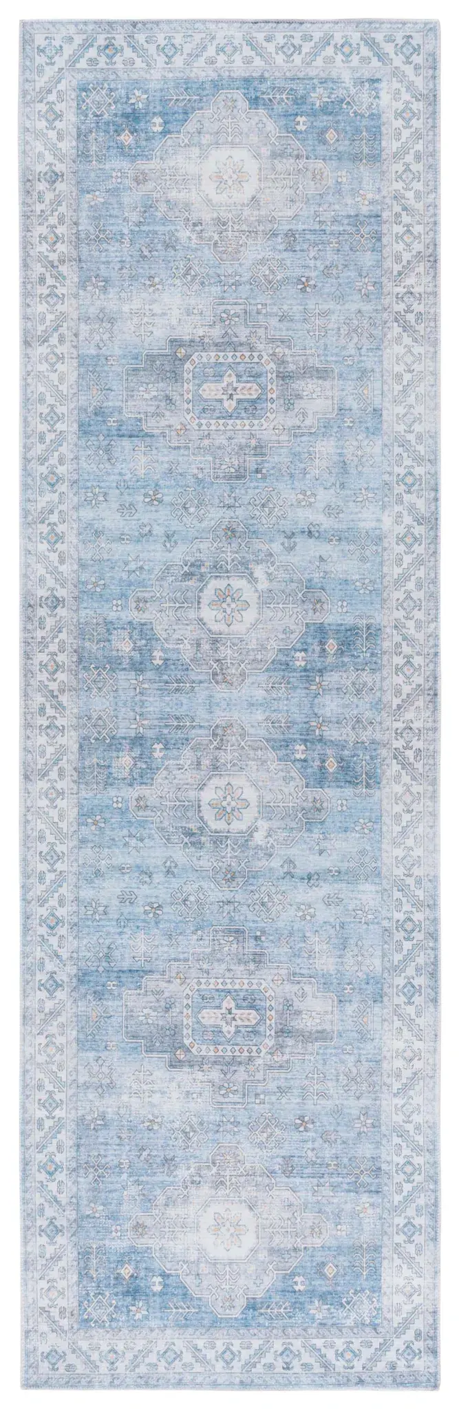 Arizona Rustic Medallion Washable Rug