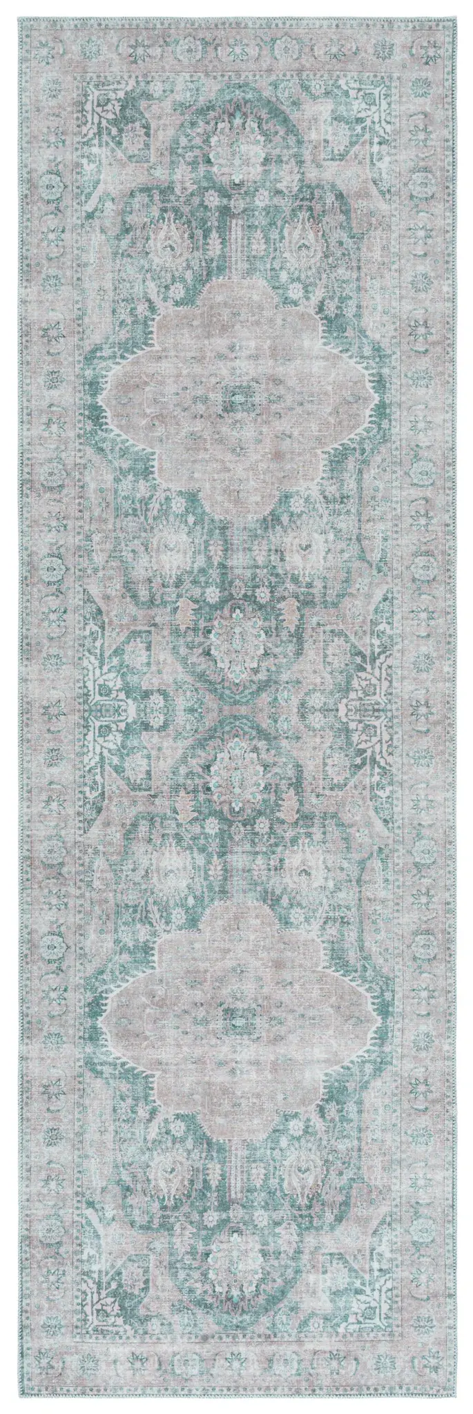 Arizona Framed Medallion Washable Rug