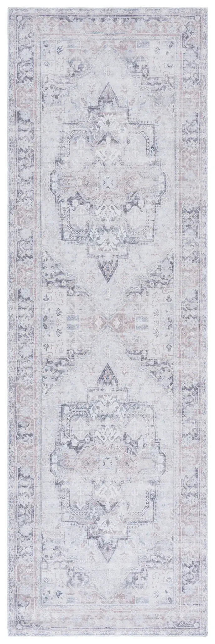 Arizona Transitional Medallion Washable Rug