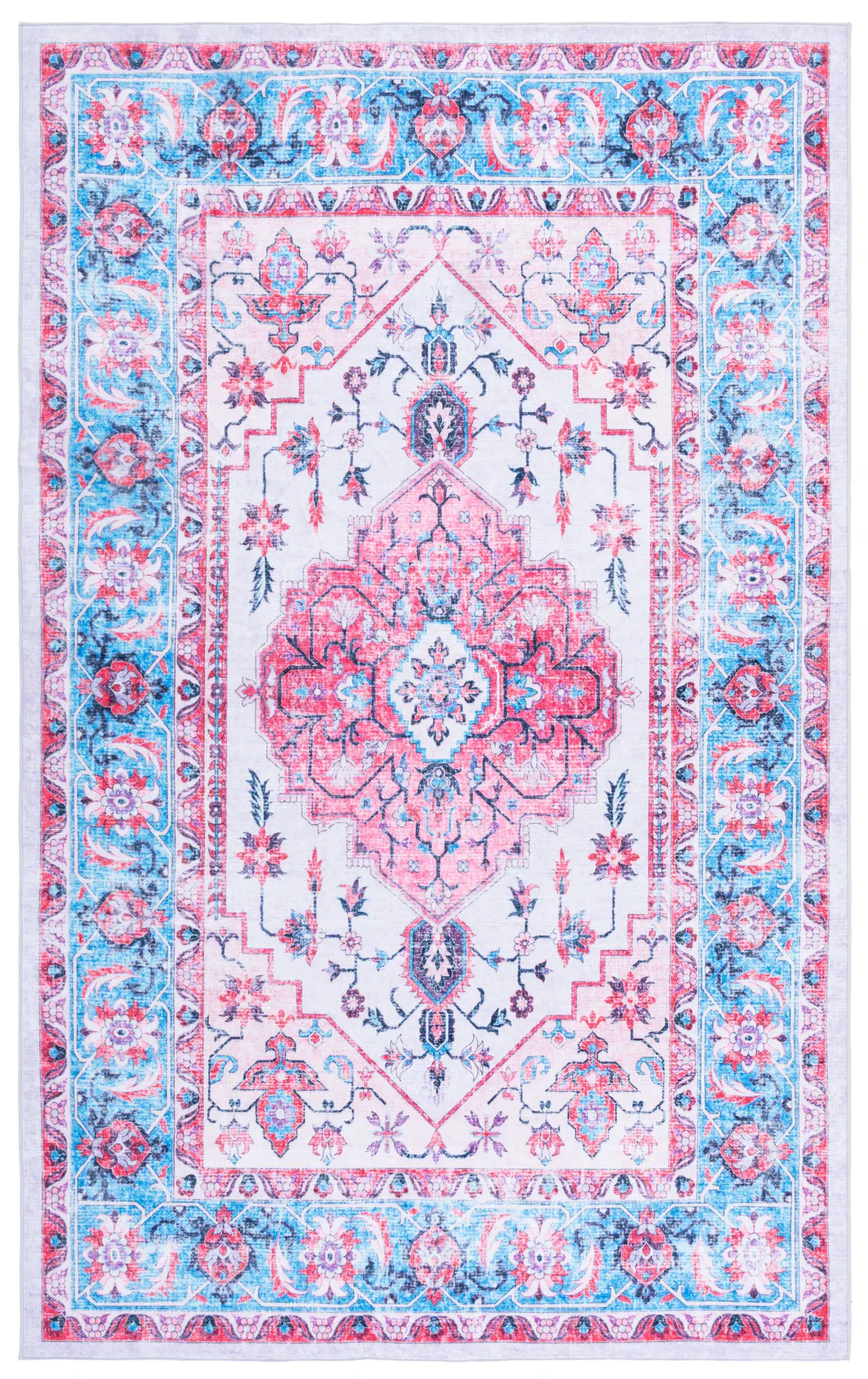 Arizona Multi Medallion Washable Rug