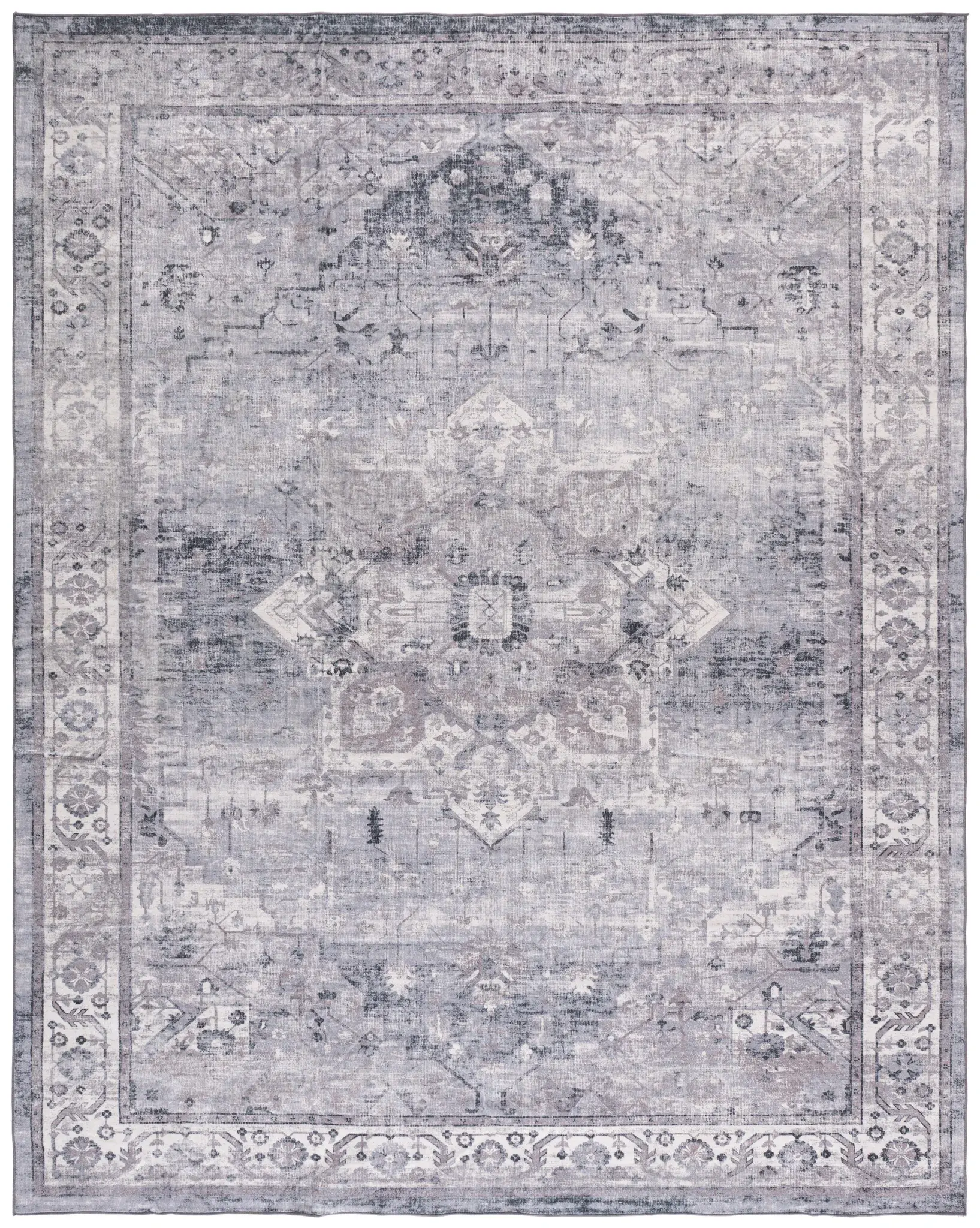 Arizona Soft Medallion Washable Rug