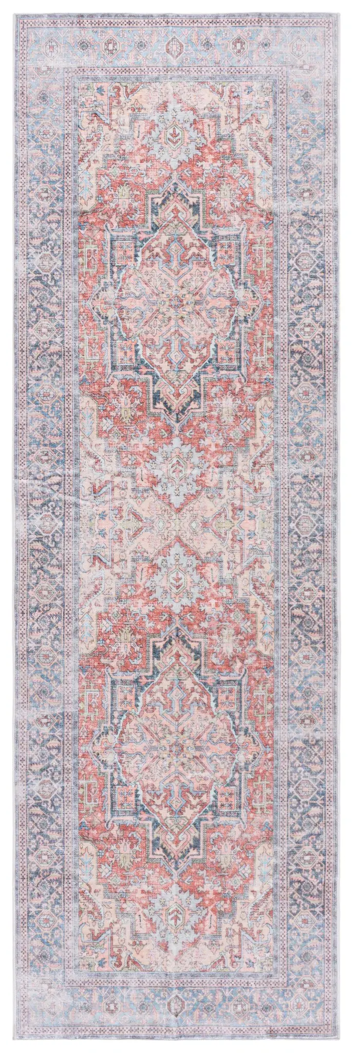 Arizona Persian Medallion Washable Rug